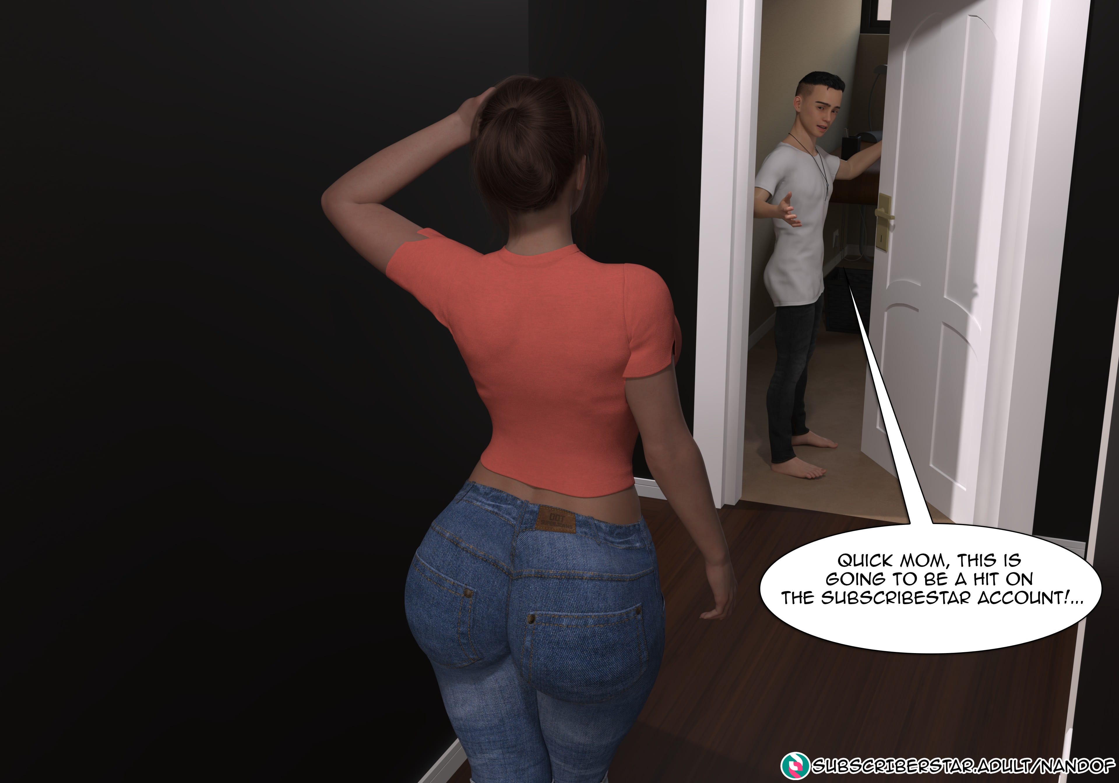 My Mom Is A Porn Star Chapter 3 – page 58