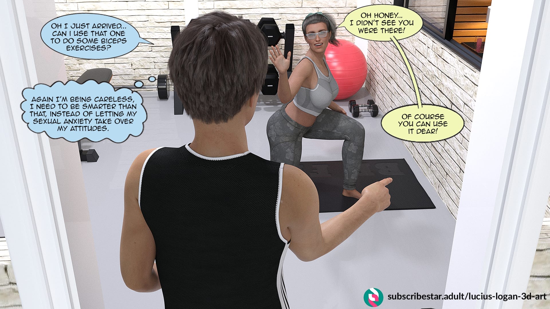 My New Girlfriend? [Lucius Logan] 1 . My New Girlfriend - Chapter 1 [Lucius Logan] – page 14