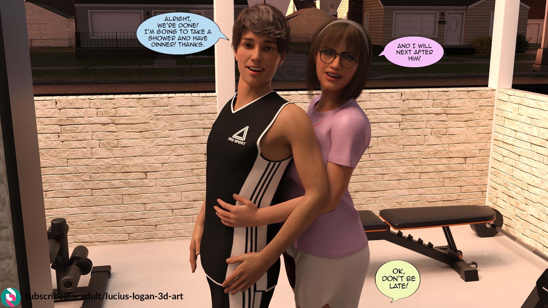 My New Girlfriend? [Lucius Logan] 1 . My New Girlfriend - Chapter 1 [Lucius Logan] – page 32