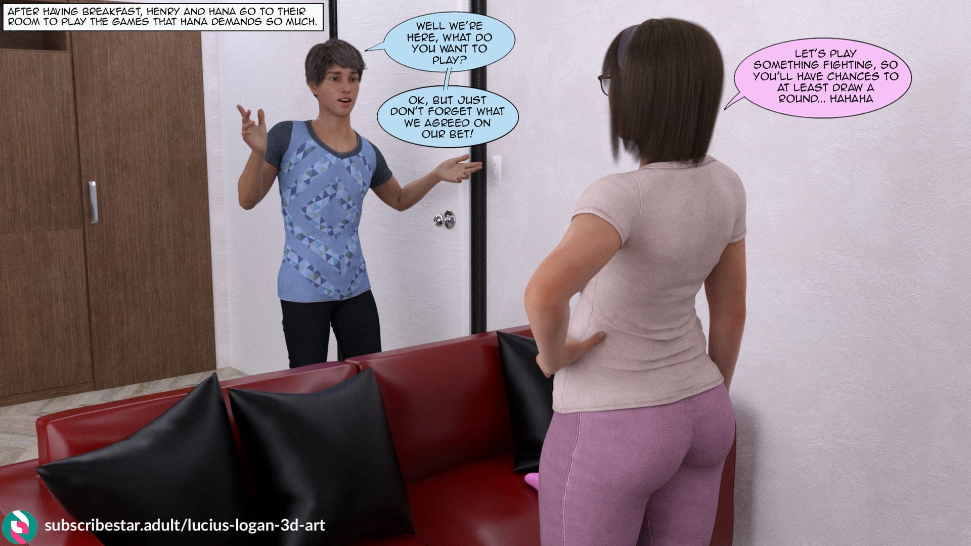 My New Girlfriend? [Lucius Logan] 1 . My New Girlfriend - Chapter 1 [Lucius Logan] – page 54