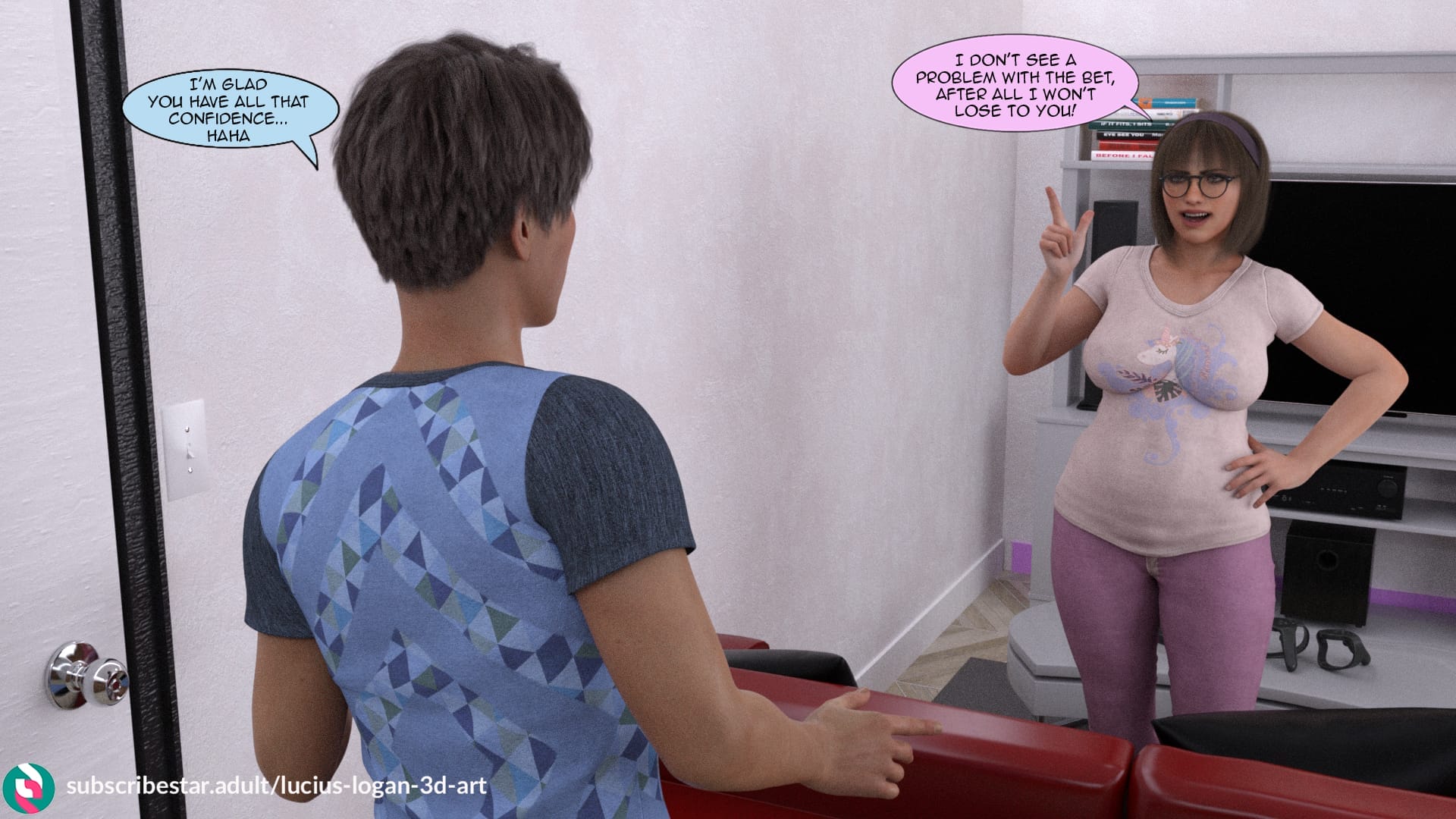My New Girlfriend? [Lucius Logan] 1 . My New Girlfriend - Chapter 1 [Lucius Logan] – page 55