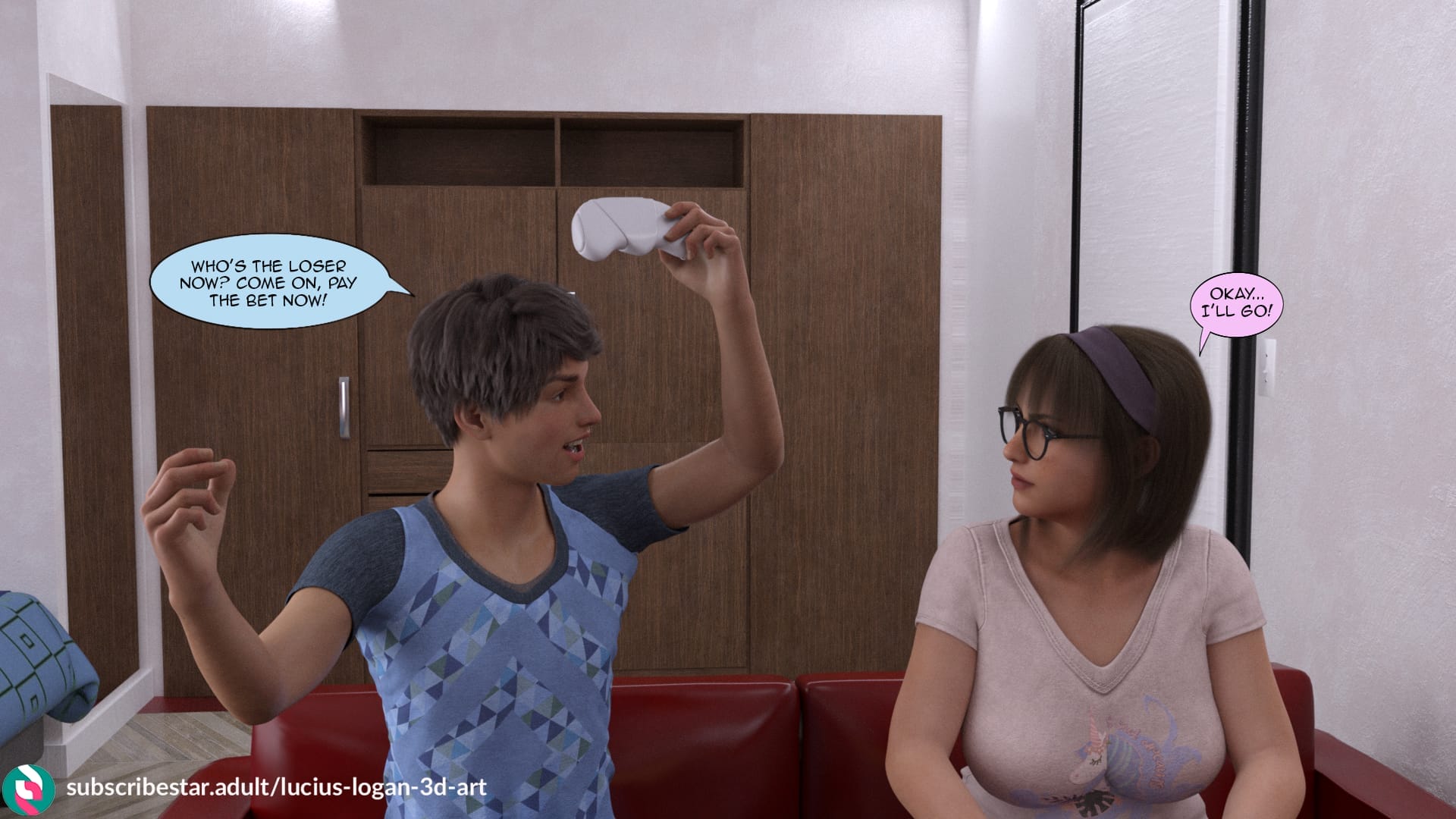 My New Girlfriend? [Lucius Logan] 1 . My New Girlfriend - Chapter 1 [Lucius Logan] – page 59