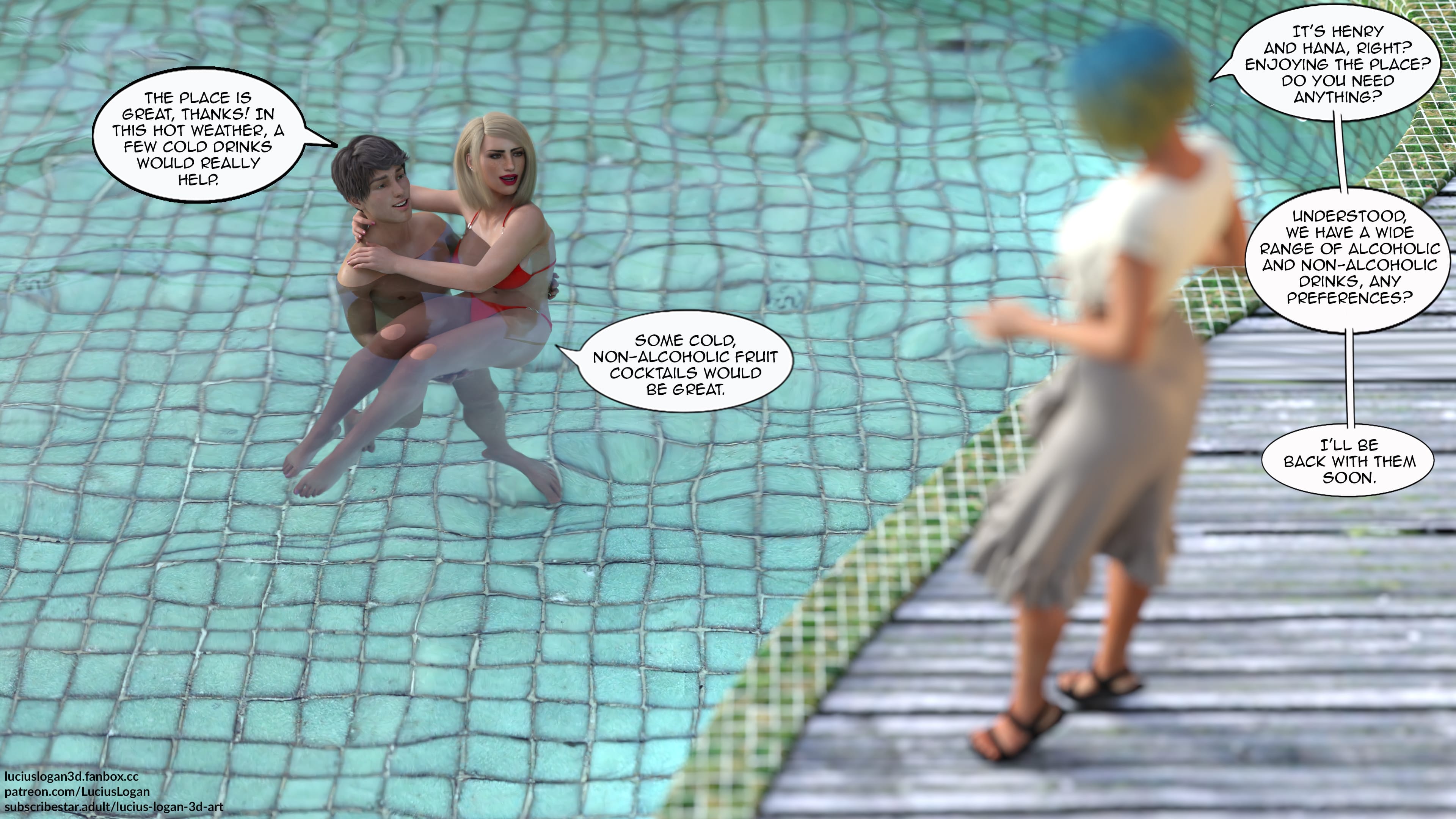 My New Girlfriend? [Lucius Logan] 3 . My New Girlfriend - Chapter 3 [Lucius Logan] – page 13