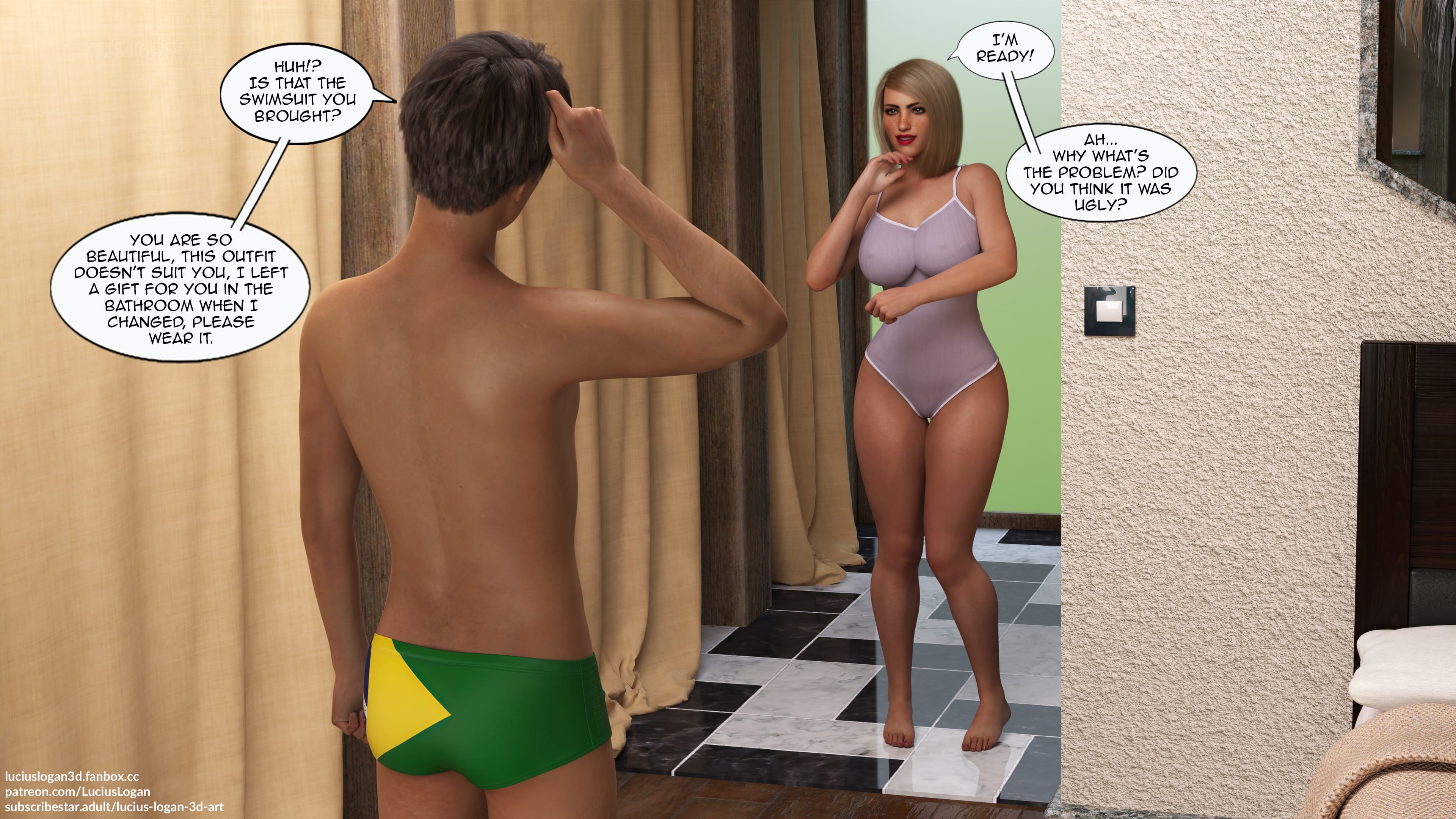 My New Girlfriend? [Lucius Logan] 3 . My New Girlfriend - Chapter 3 [Lucius Logan] – page 8