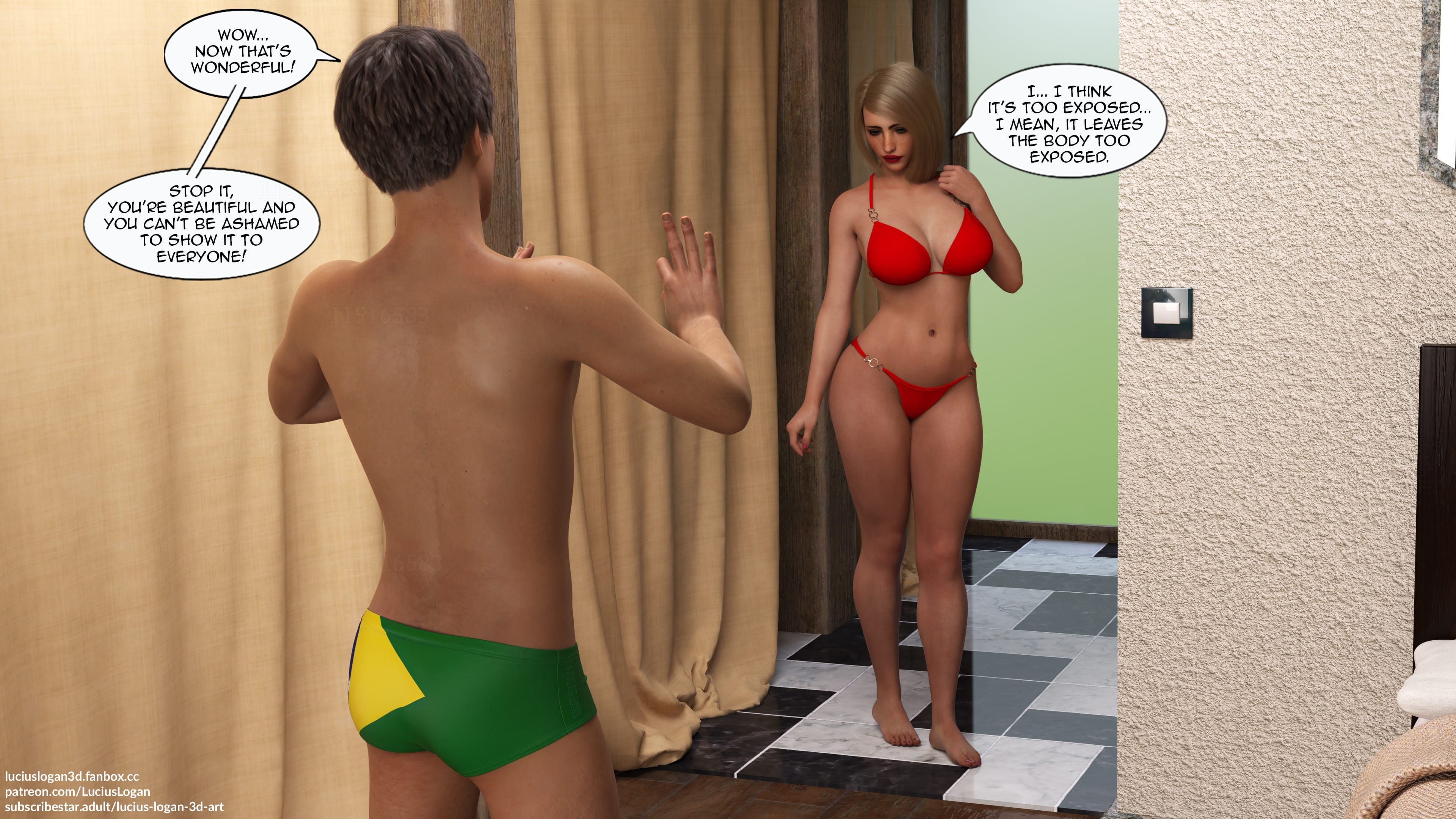 My New Girlfriend? [Lucius Logan] 3 . My New Girlfriend - Chapter 3 [Lucius Logan] – page 9