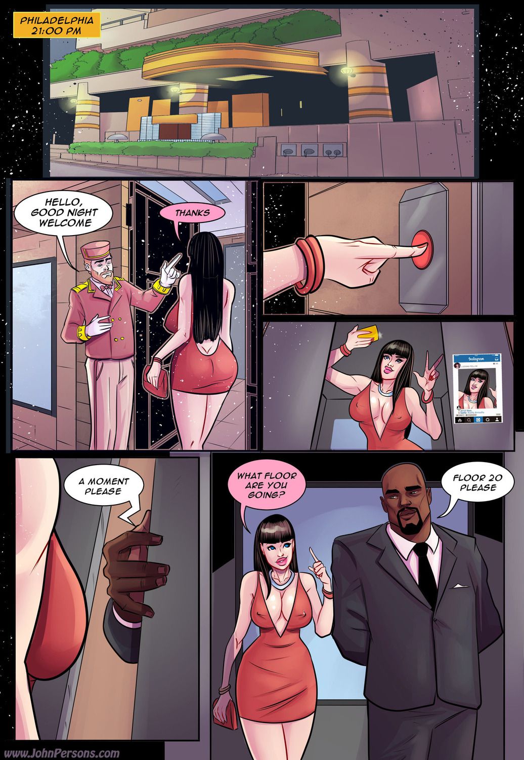 Luciana [JohnPersons.com] Luciana Fellini - Elevator - [JohnPersons.com , Michi] – page 2