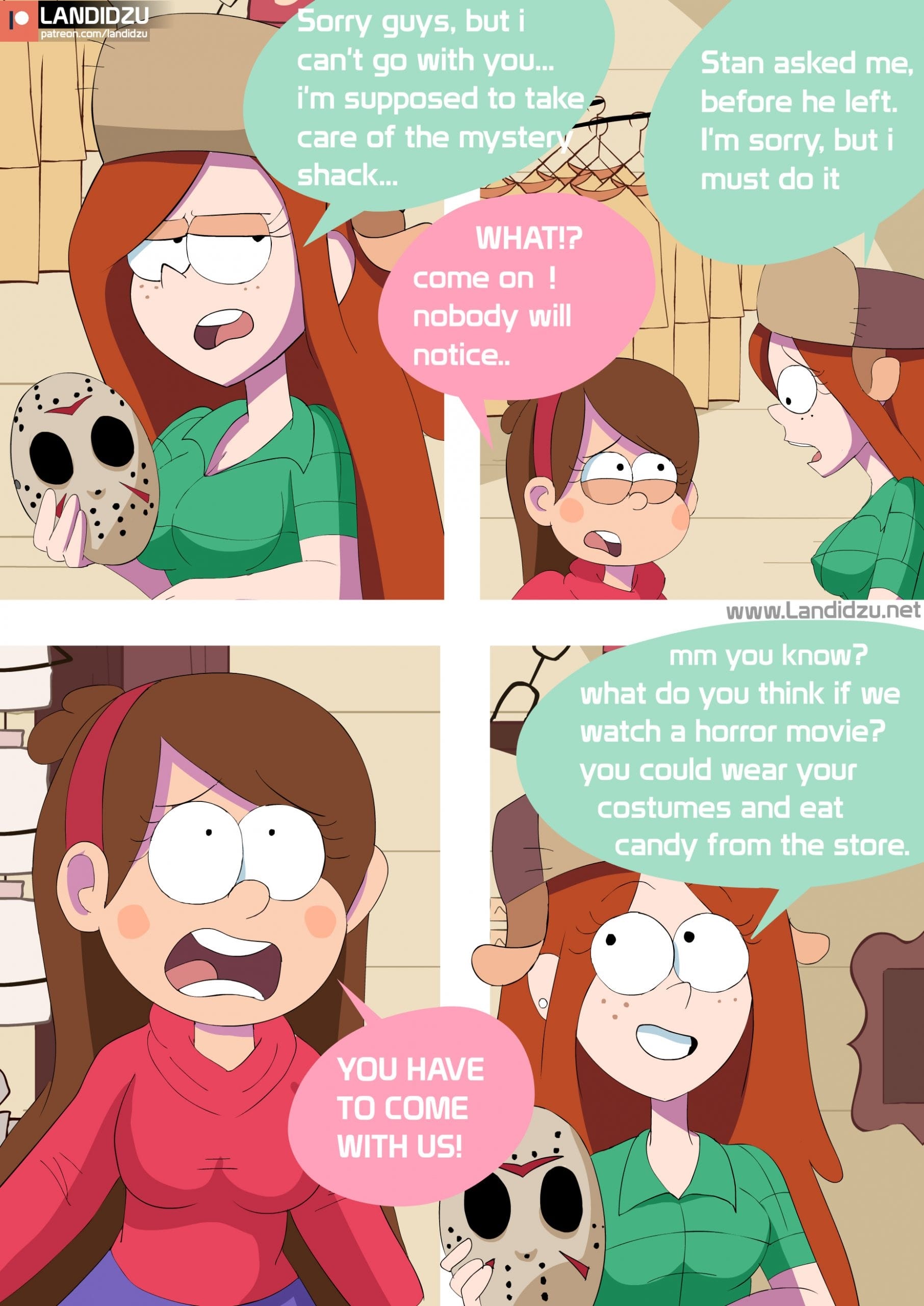Trick or Treat (Gravity Falls) [Landidzu] 1 . Trick or Treat - Chapter 1 (Gravity Falls) [Landidzu] – page 10