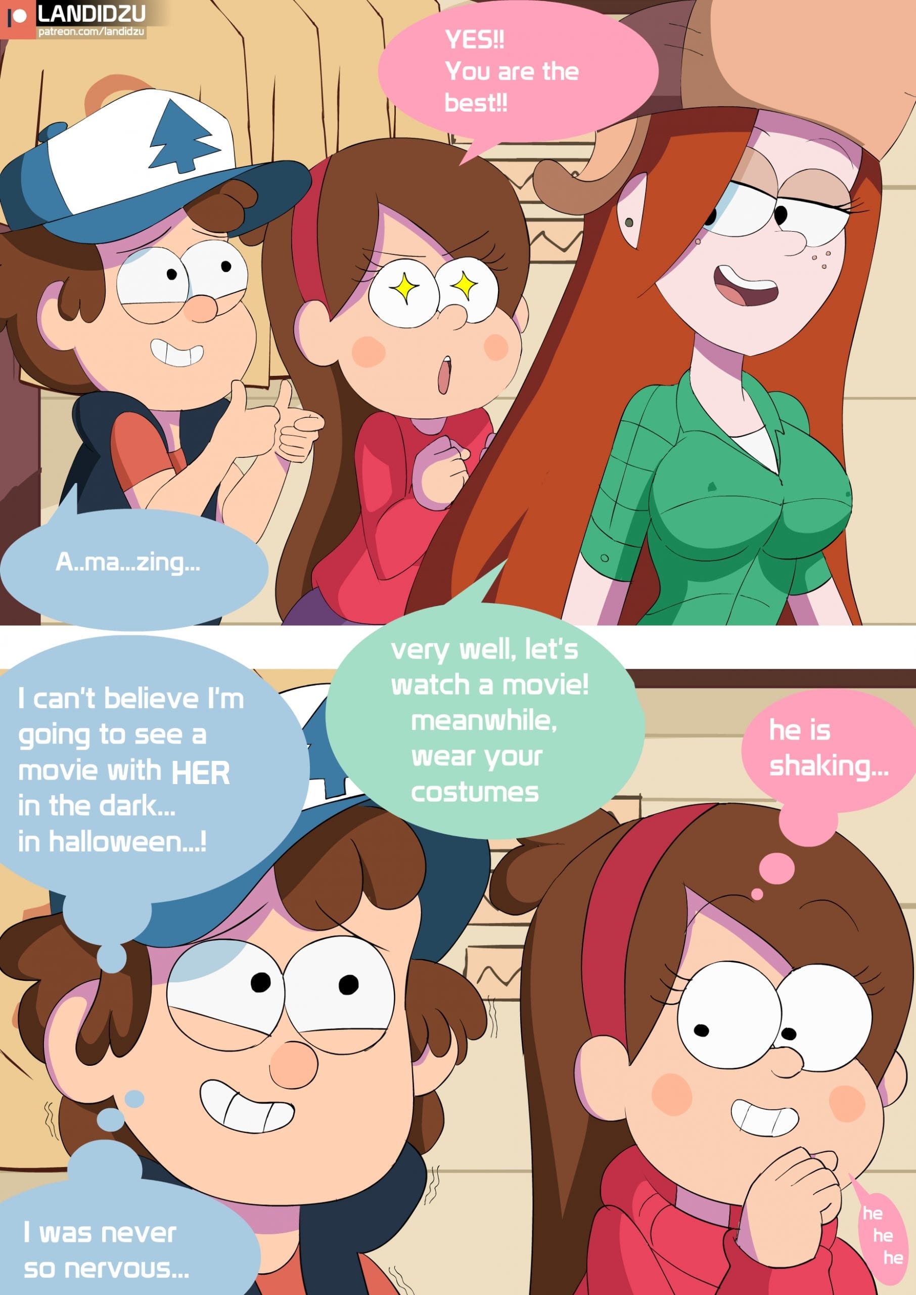 Trick or Treat (Gravity Falls) [Landidzu] 1 . Trick or Treat - Chapter 1 (Gravity Falls) [Landidzu] – page 11