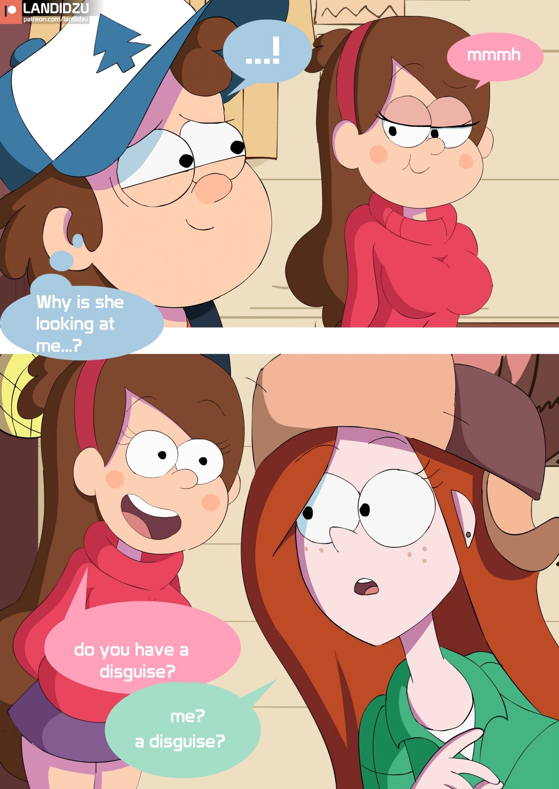 Trick or Treat (Gravity Falls) [Landidzu] 1 . Trick or Treat - Chapter 1 (Gravity Falls) [Landidzu] – page 12