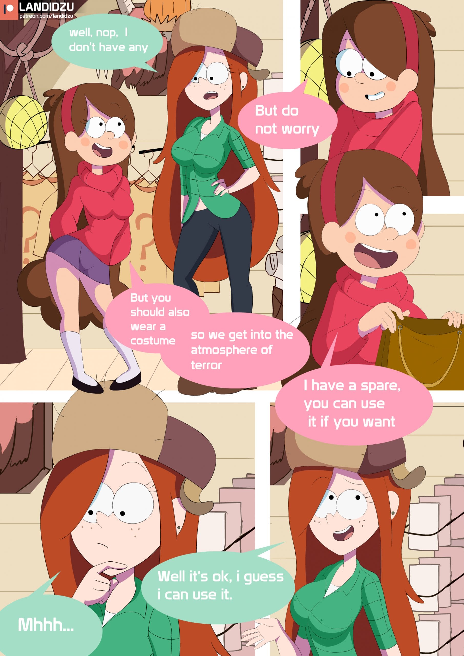 Trick or Treat (Gravity Falls) [Landidzu] 1 . Trick or Treat - Chapter 1 (Gravity Falls) [Landidzu] – page 13