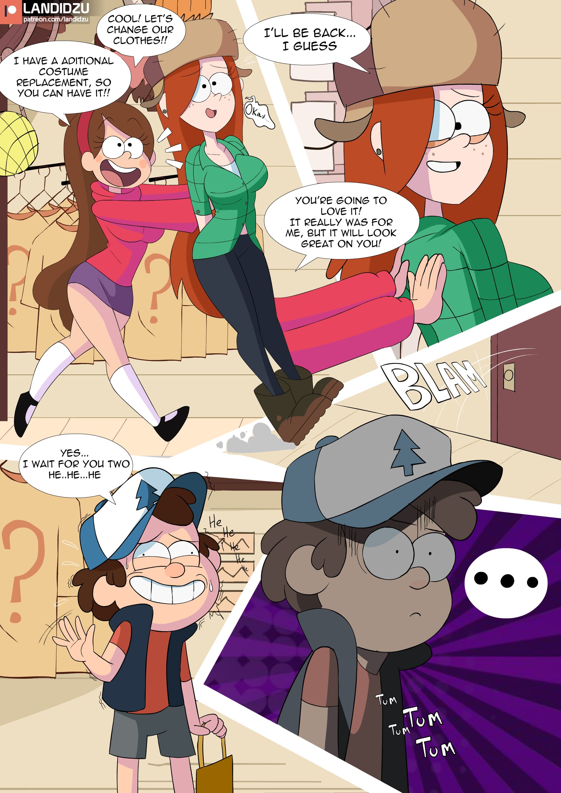Trick or Treat (Gravity Falls) [Landidzu] 1 . Trick or Treat - Chapter 1 (Gravity Falls) [Landidzu] – page 14