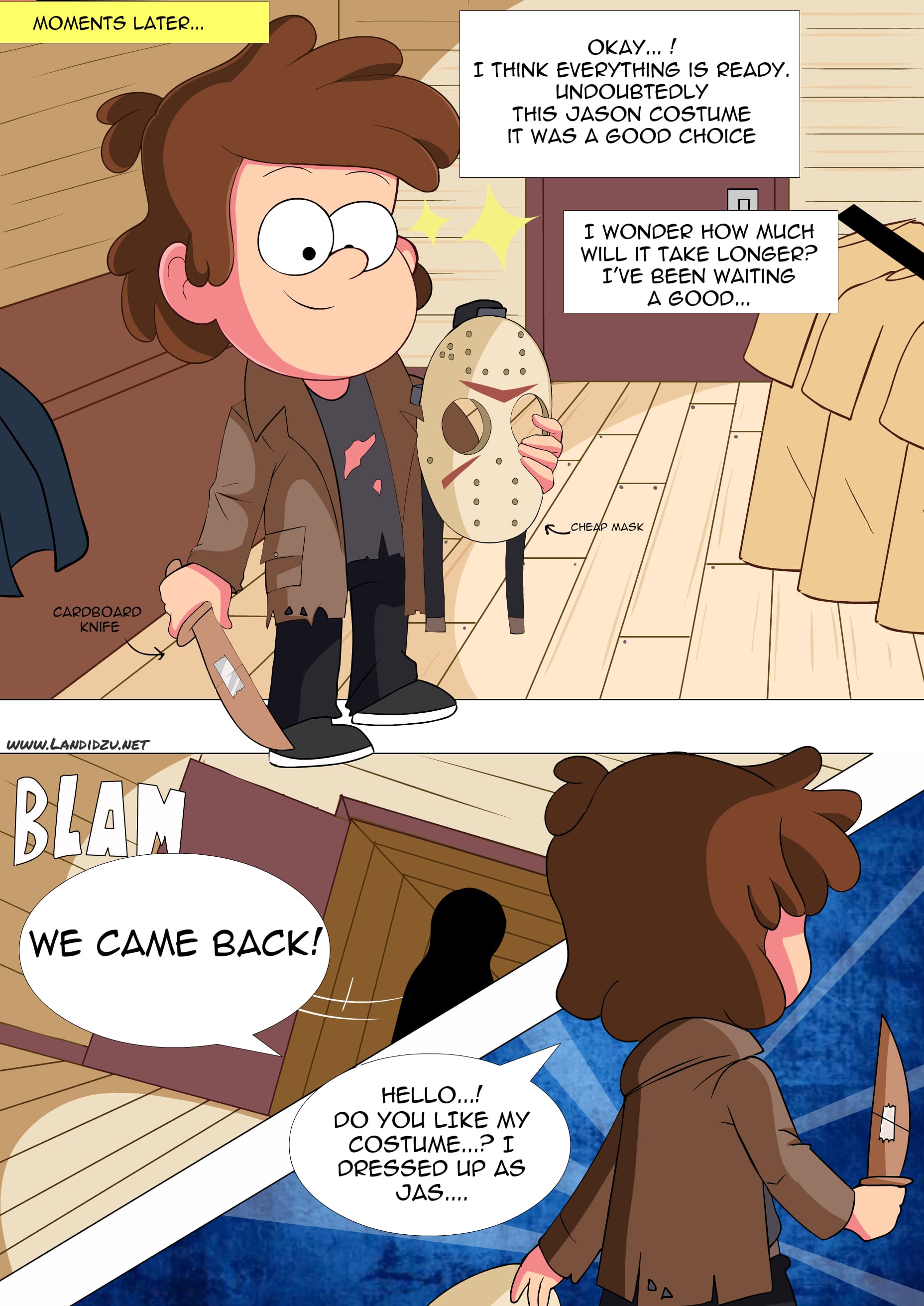 Trick or Treat (Gravity Falls) [Landidzu] 1 . Trick or Treat - Chapter 1 (Gravity Falls) [Landidzu] – page 16