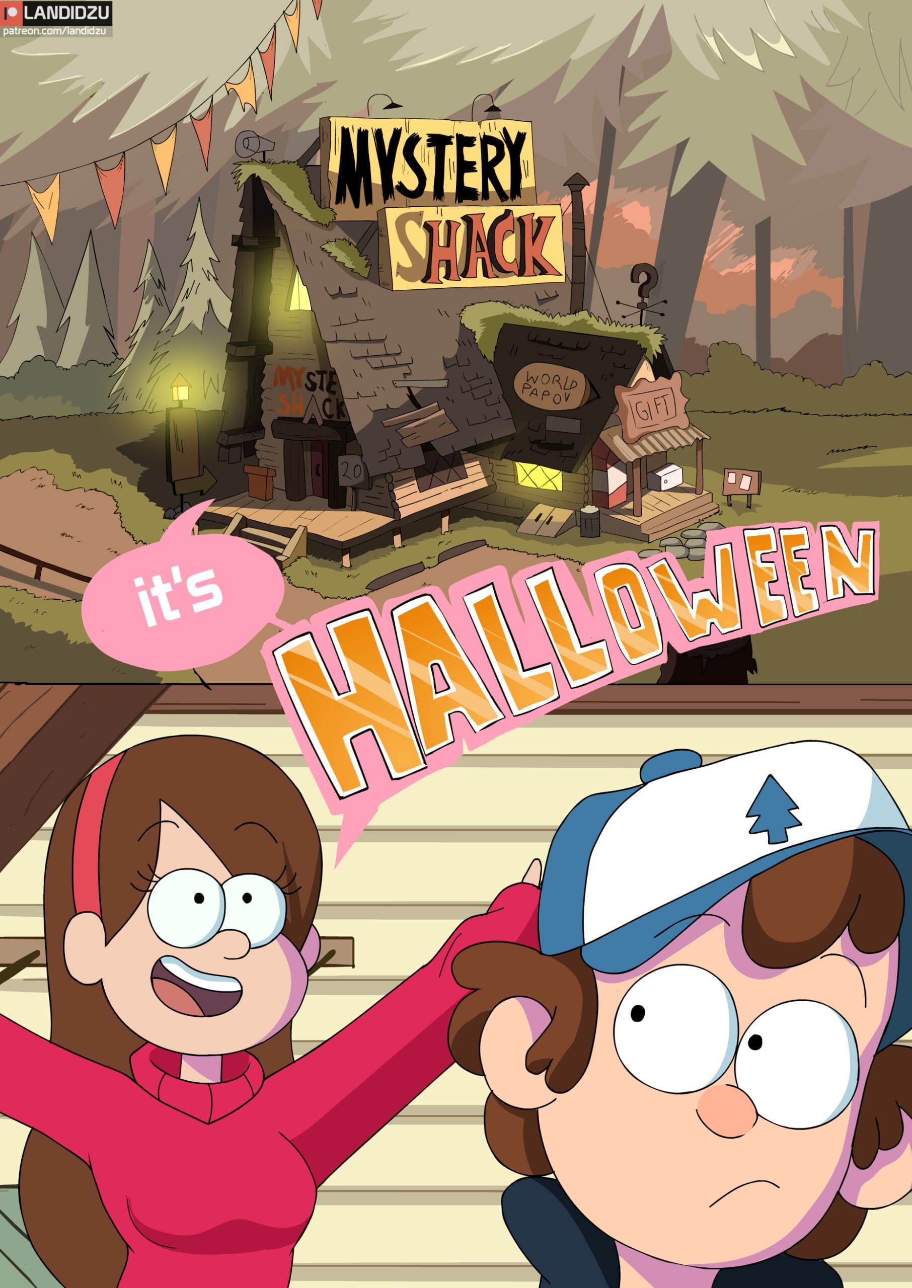 Trick or Treat (Gravity Falls) [Landidzu] 1 . Trick or Treat - Chapter 1 (Gravity Falls) [Landidzu] – page 2