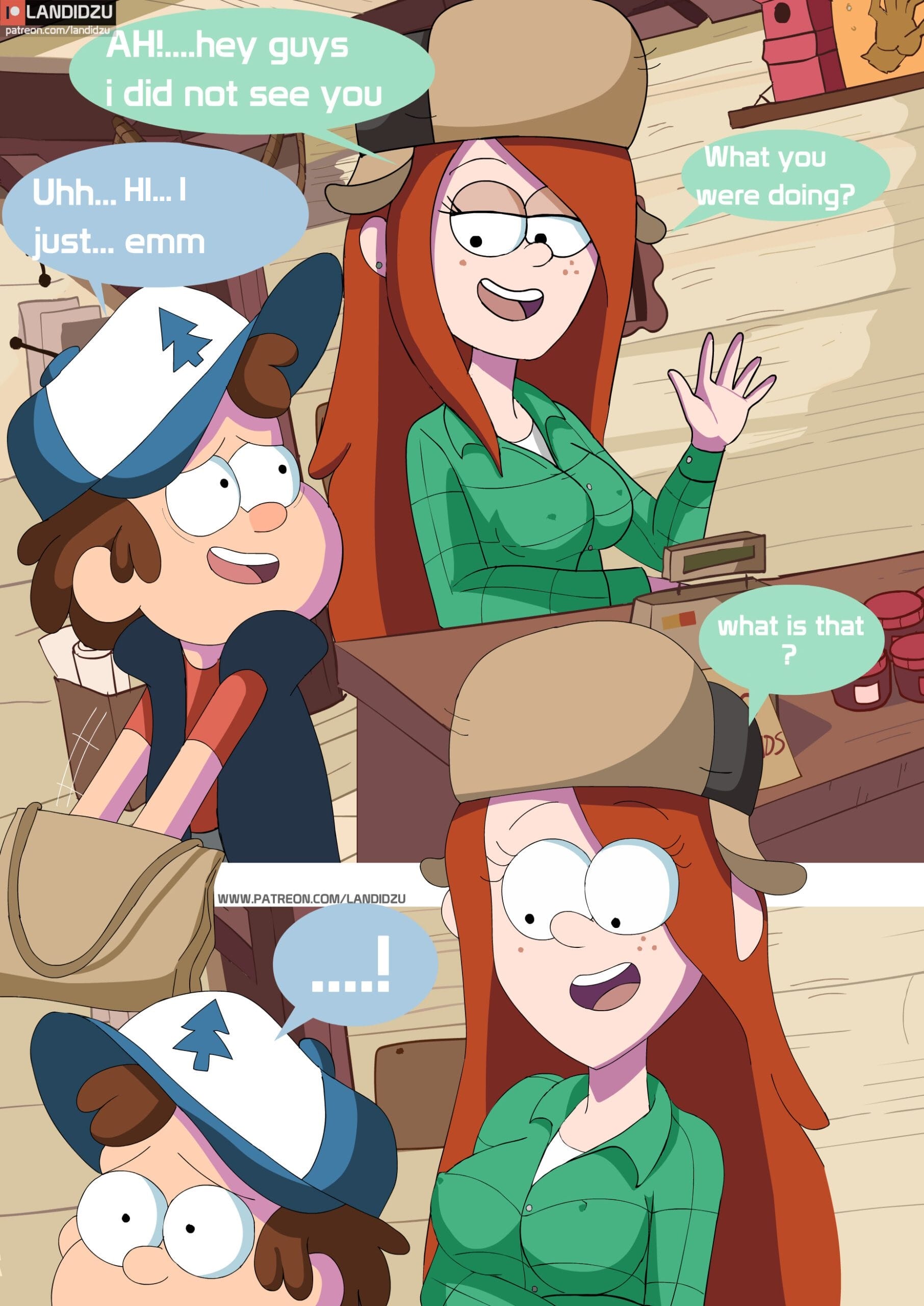 Trick or Treat (Gravity Falls) [Landidzu] 1 . Trick or Treat - Chapter 1 (Gravity Falls) [Landidzu] – page 4