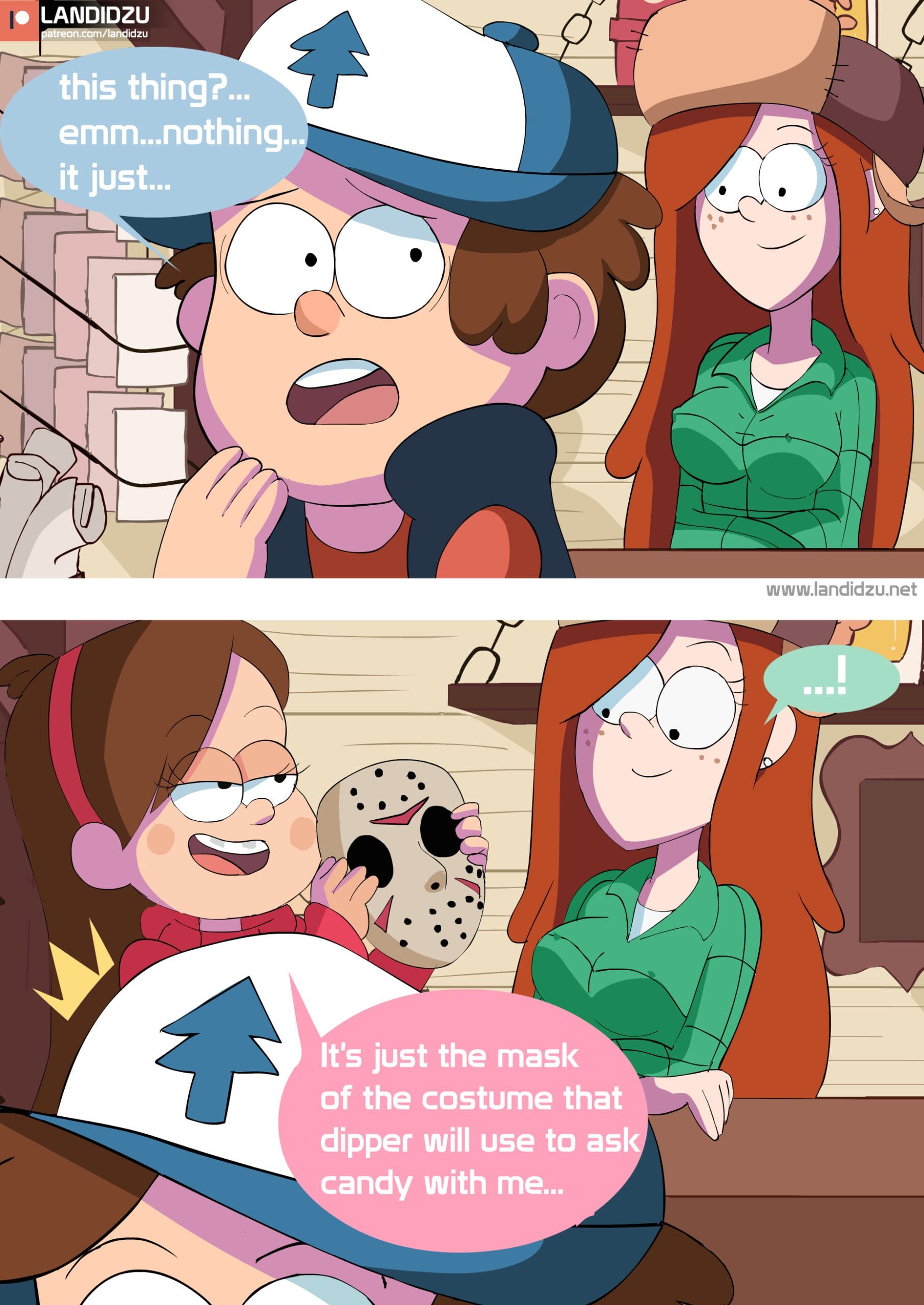 Trick or Treat (Gravity Falls) [Landidzu] 1 . Trick or Treat - Chapter 1 (Gravity Falls) [Landidzu] – page 5
