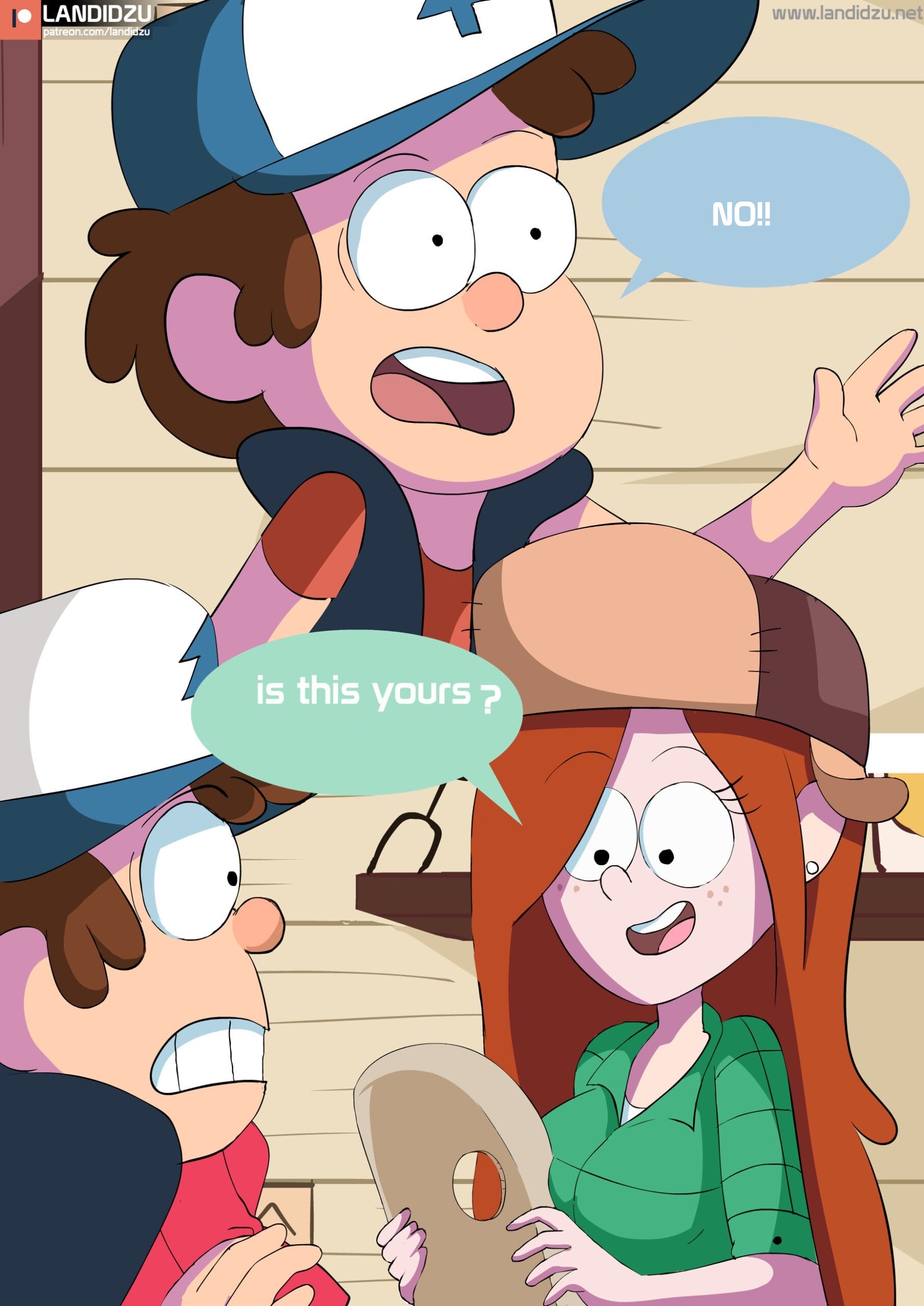 Trick or Treat (Gravity Falls) [Landidzu] 1 . Trick or Treat - Chapter 1 (Gravity Falls) [Landidzu] – page 6