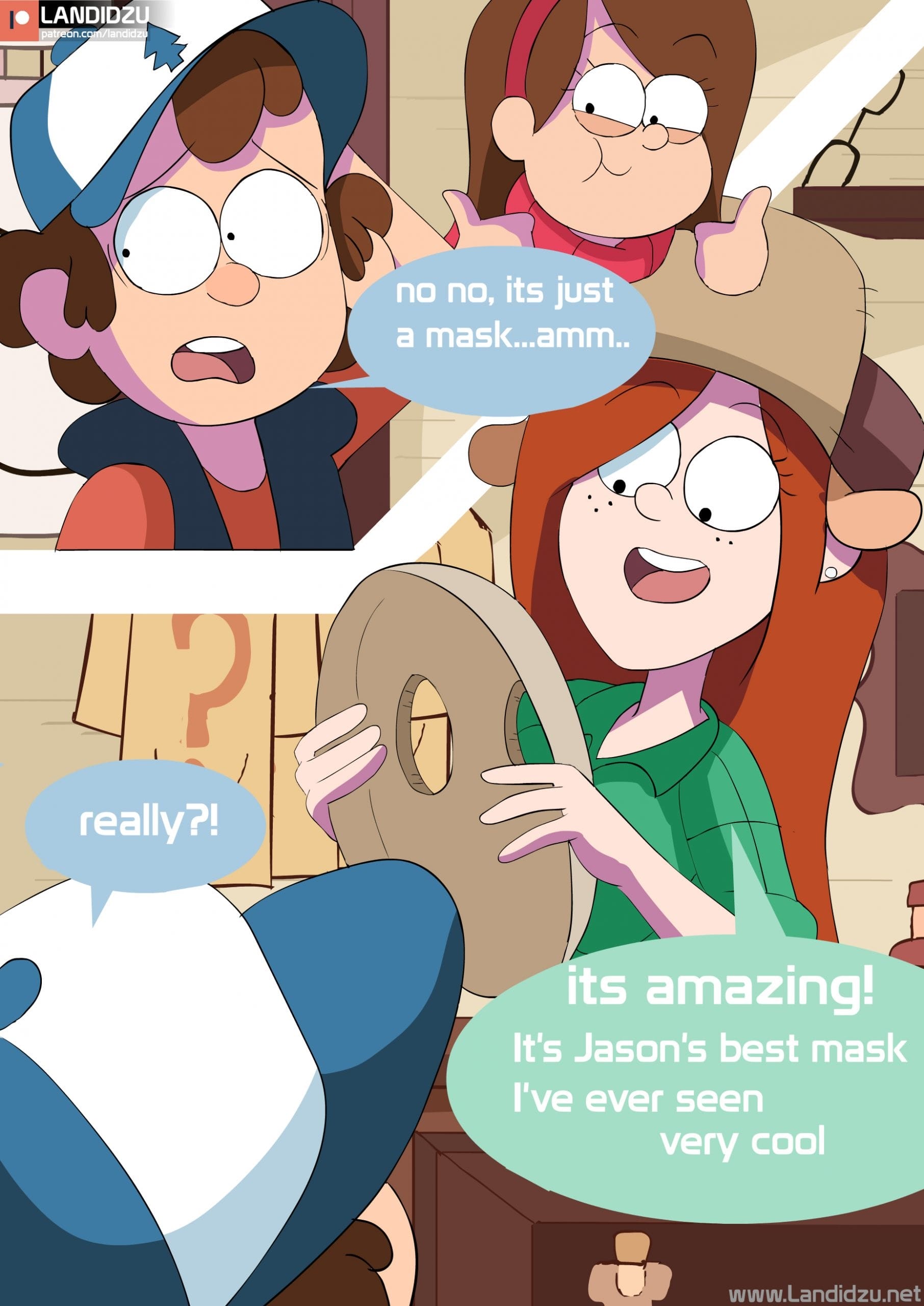 Trick or Treat (Gravity Falls) [Landidzu] 1 . Trick or Treat - Chapter 1 (Gravity Falls) [Landidzu] – page 7