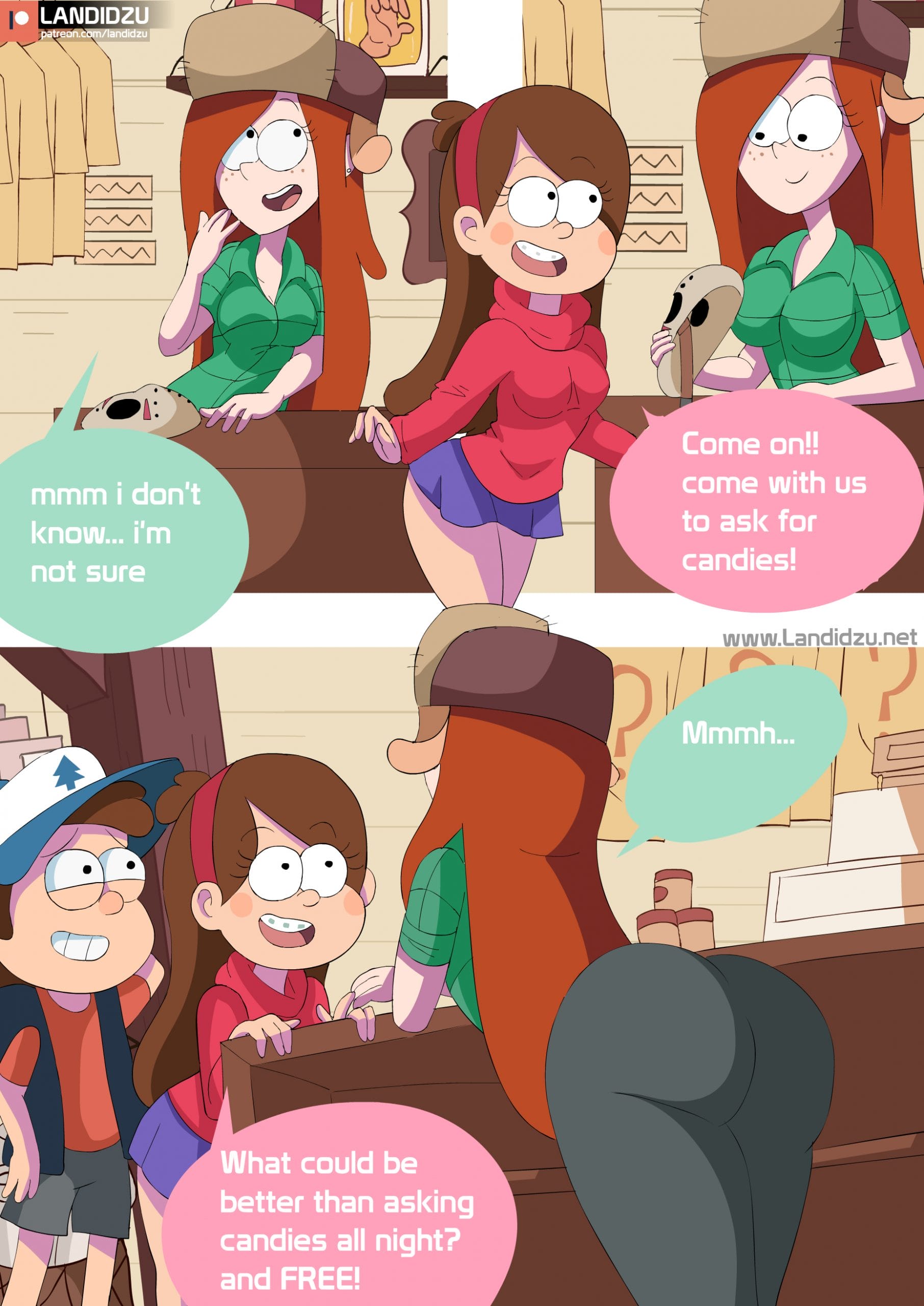 Trick or Treat (Gravity Falls) [Landidzu] 1 . Trick or Treat - Chapter 1 (Gravity Falls) [Landidzu] – page 9