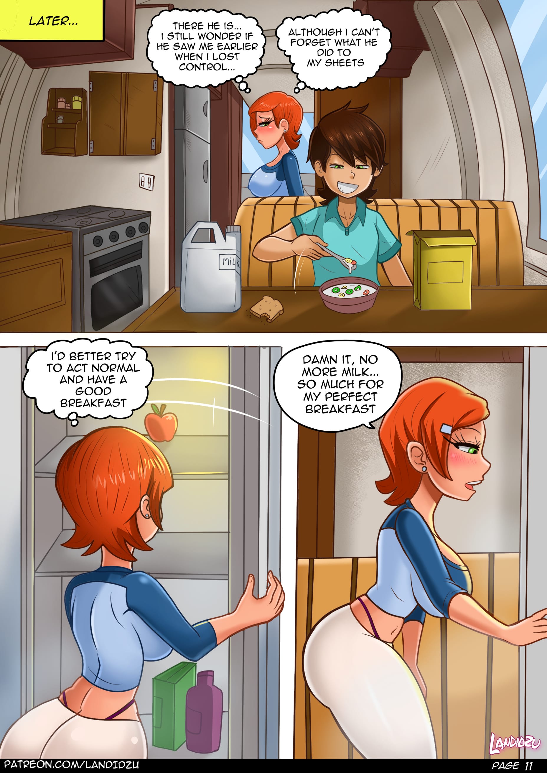 The Breakfast! (Ben 10) [Landidzu] 1 . The Breakfast! - Chapter 1 (Ben 10) [Landidzu] – page 13