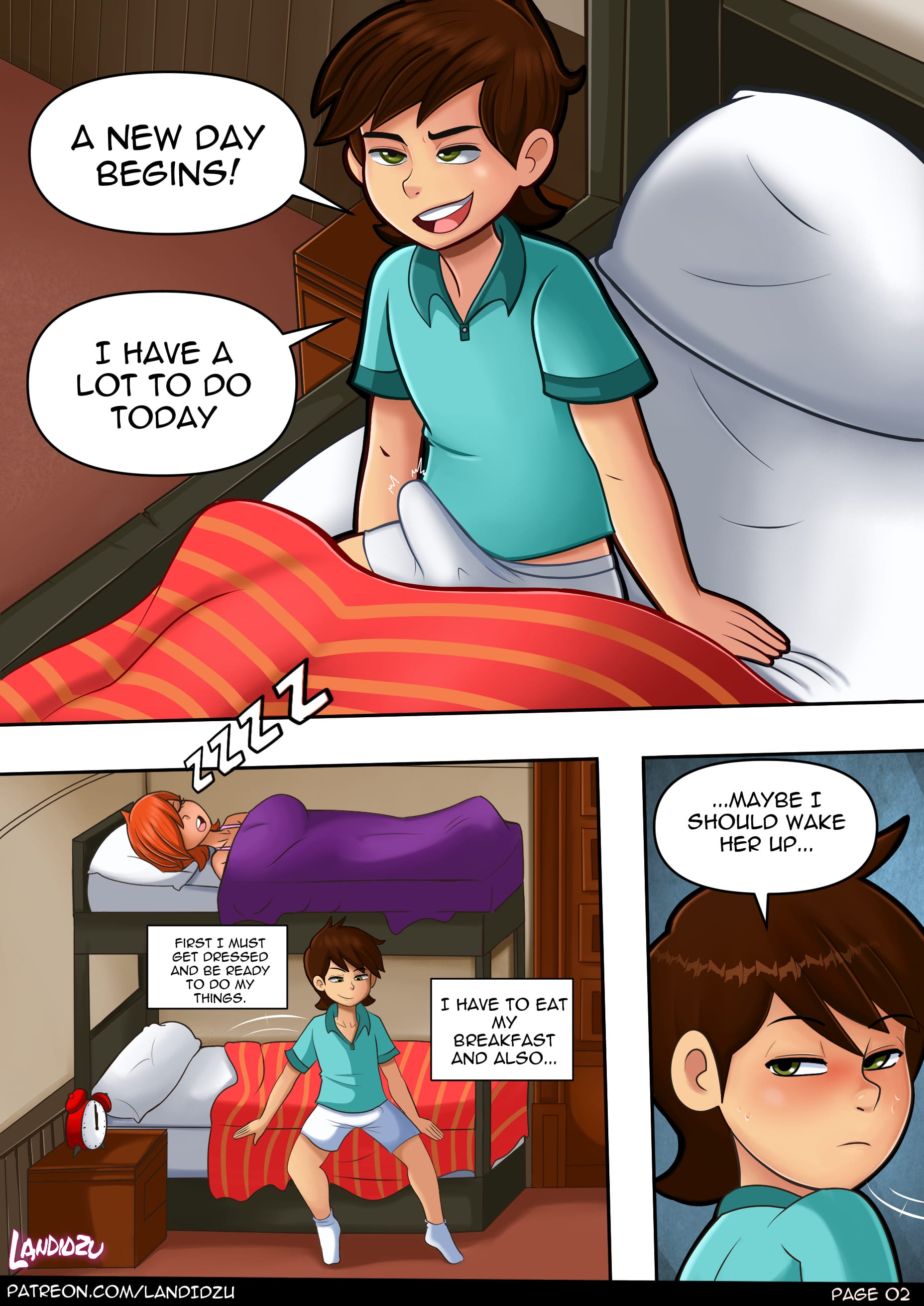 The Breakfast! (Ben 10) [Landidzu] 1 . The Breakfast! - Chapter 1 (Ben 10) [Landidzu] – page 4