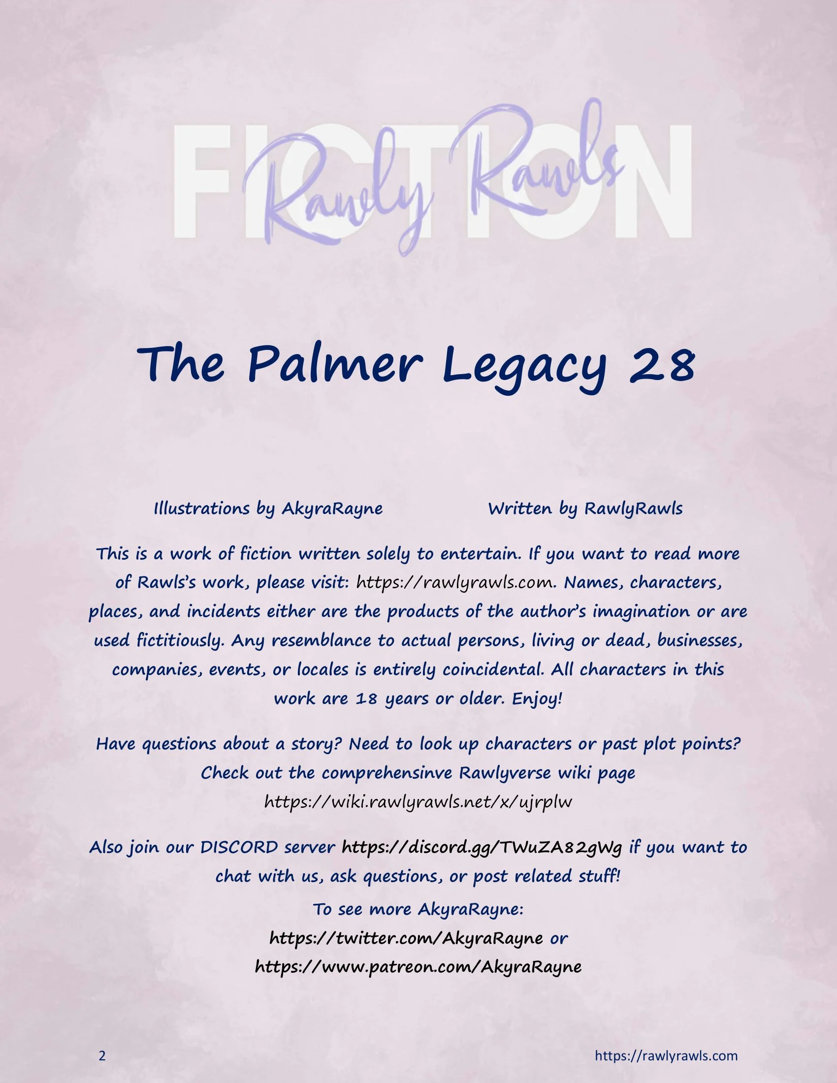 The Palmer Legacy [AkyraRayne , RawlyRawls] 28 . The Palmer Legacy - Chapter 28 [AkyraRayne , RawlyRawls] – page 2