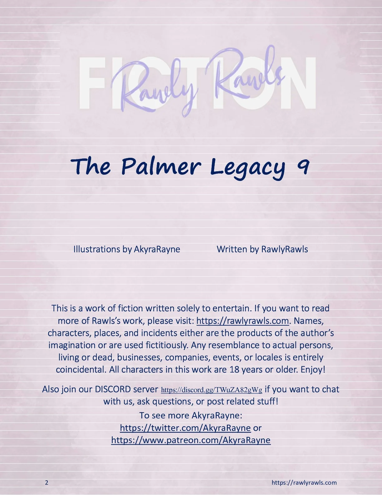 The Palmer Legacy [AkyraRayne , RawlyRawls] 9 . The Palmer Legacy - Chapter 9 [AkyraRayne , RawlyRawls] – page 2