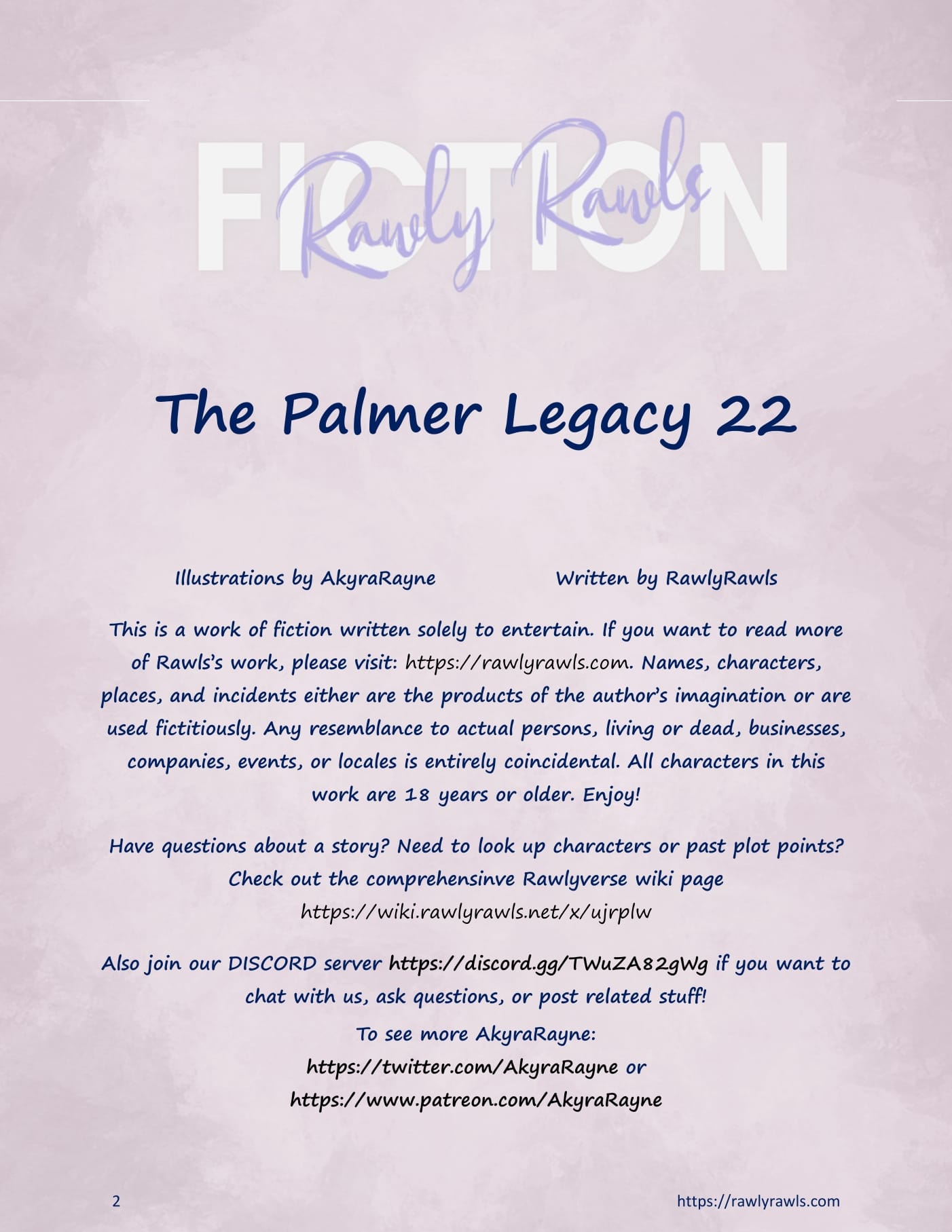 The Palmer Legacy [AkyraRayne , RawlyRawls] 22 . The Palmer Legacy - Chapter 22 [AkyraRayne , RawlyRawls] – page 2