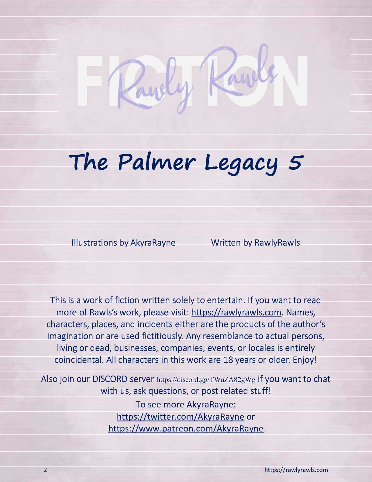 The Palmer Legacy [AkyraRayne , RawlyRawls] 5 . The Palmer Legacy - Chapter 5 [AkyraRayne , RawlyRawls] – page 2