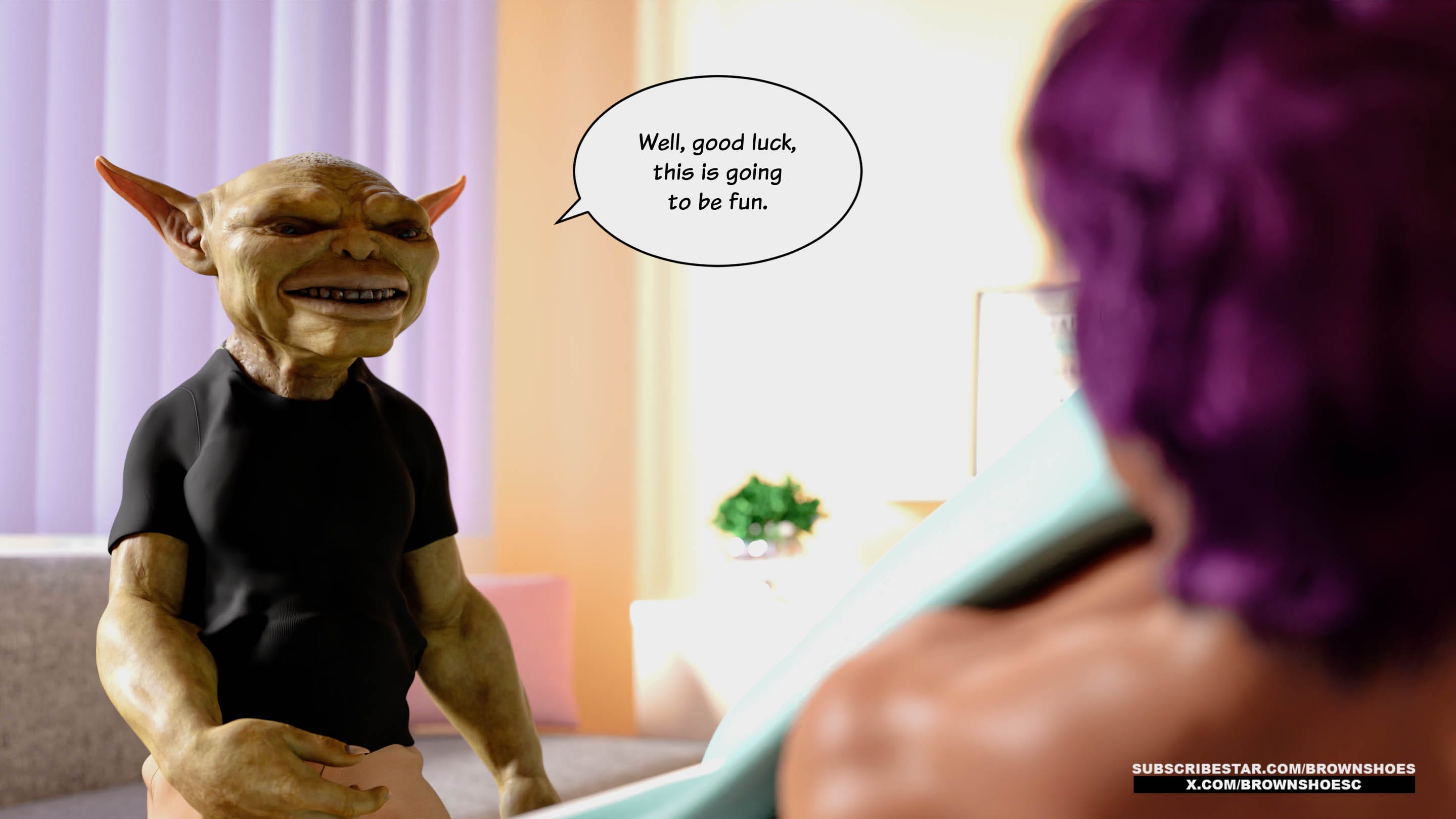 Goblins, Bimbos And Gods! [Brown Shoes] 1 . Goblins, Bimbos And Gods! - Chapter 1 [Brown Shoes] – page 23