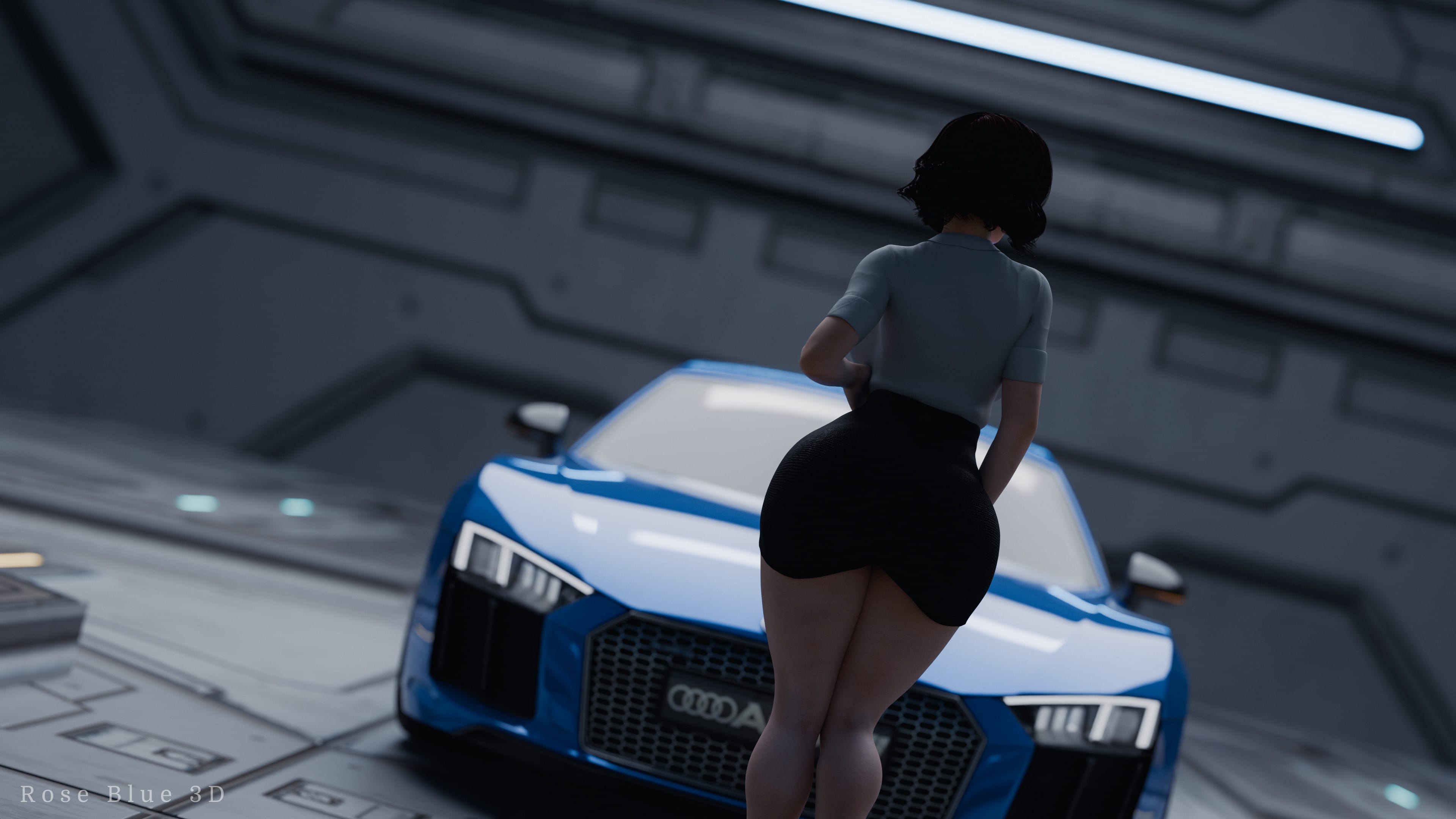 My Neighbor's Widow [Rose Blue 3D] 39.5 . My Neighbor's Widow - Extra - Chapter 39.5 [Rose Blue 3D] – page 1