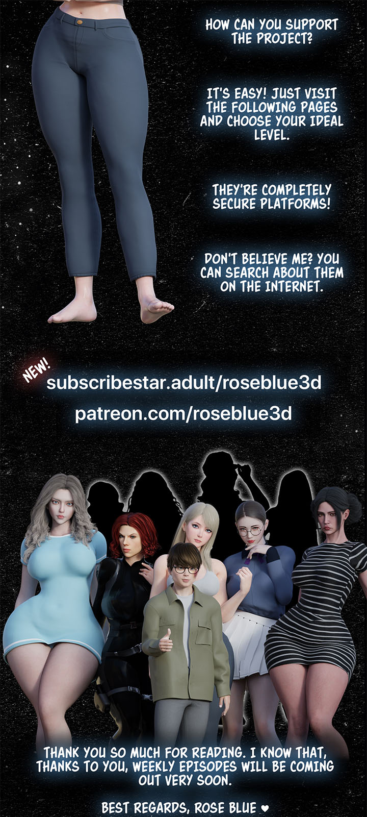 My Neighbor's Widow [Rose Blue 3D] 6 . My Neighbor's Widow - Chapter 6 [Rose Blue 3D] – page 92