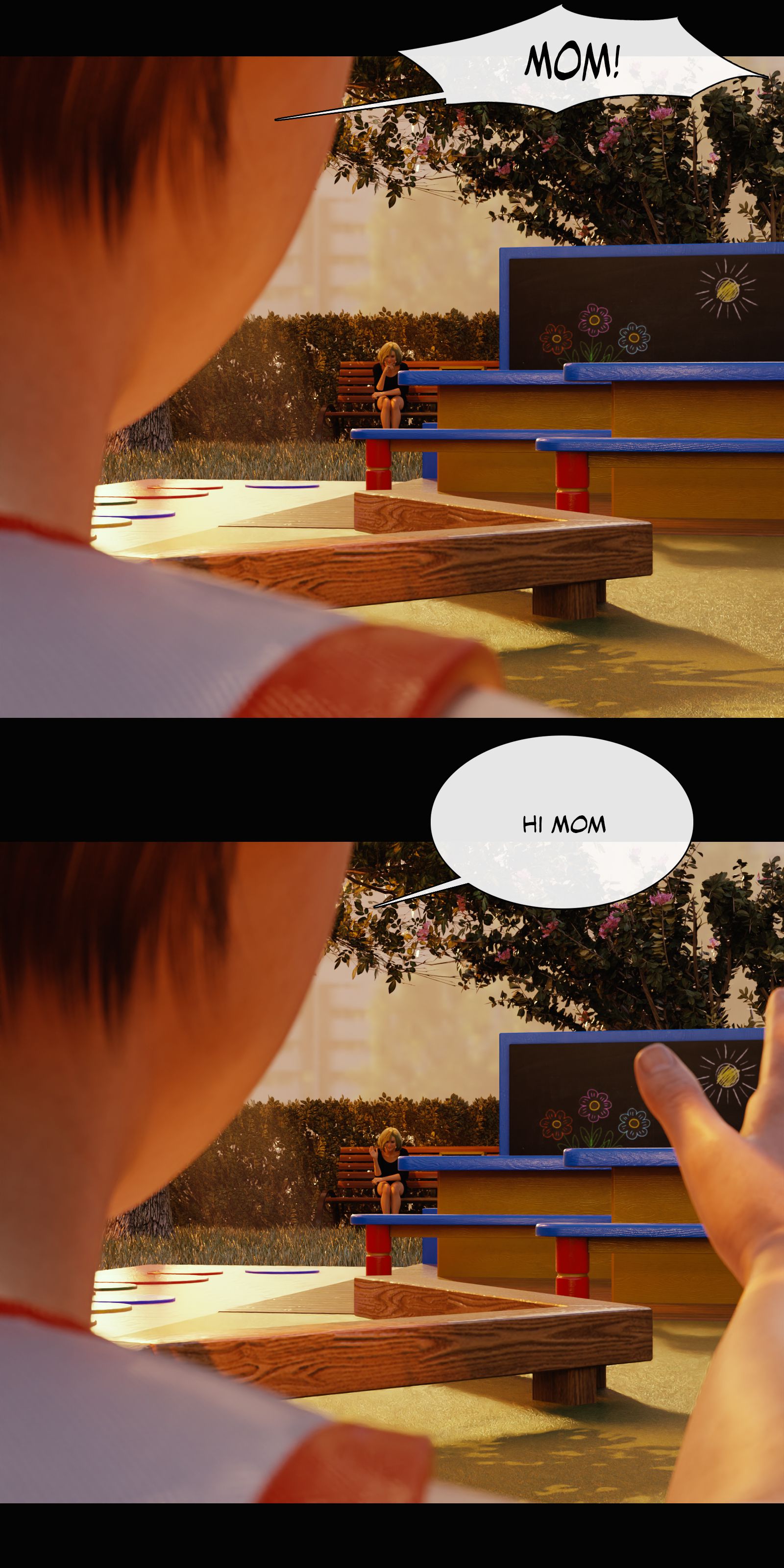 My Neighbor's Widow [Rose Blue 3D] 5 . My Neighbor's Widow - Chapter 5 [Rose Blue 3D] – page 2