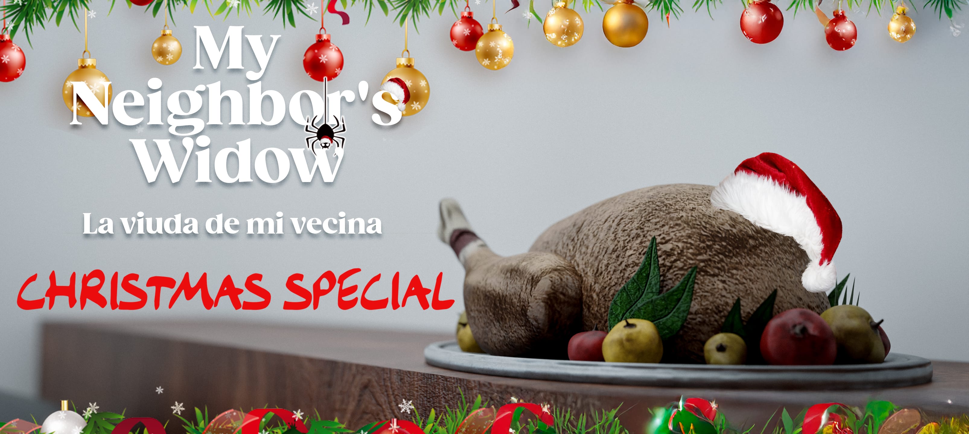 My Neighbor's Widow [Rose Blue 3D] 33.5 . My Neighbor's Widow - Christmas Special - Chapter 33.5 [Rose Blue 3D] – page 1