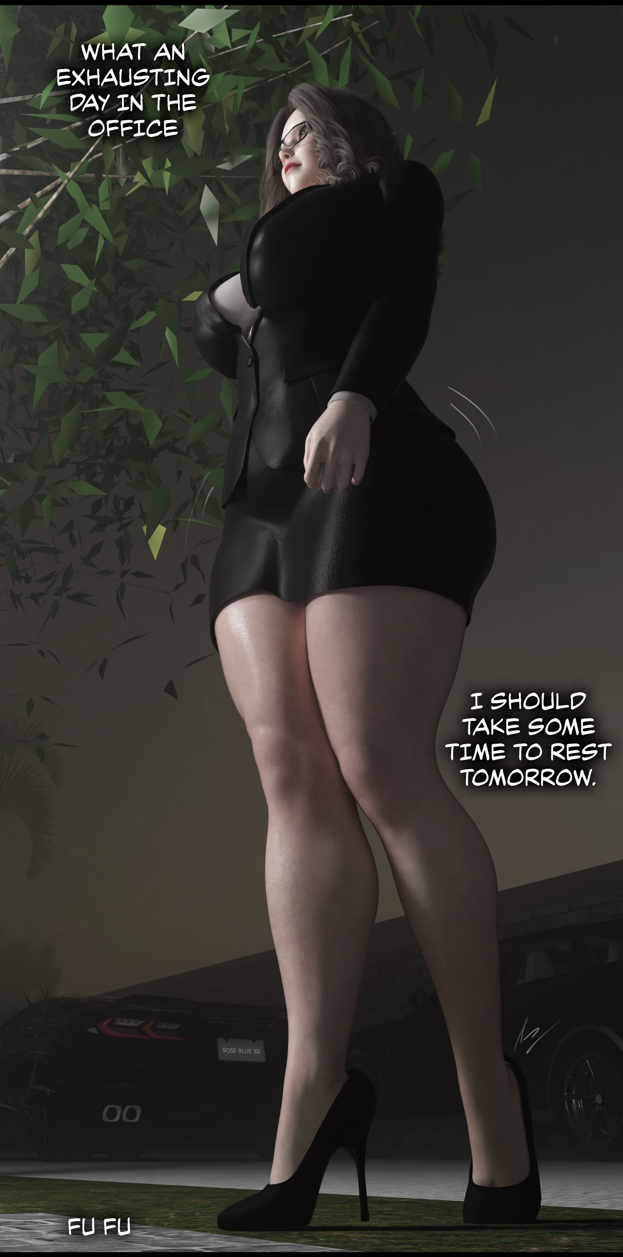 My Neighbor's Widow [Rose Blue 3D] 1 . My Neighbor's Widow - Chapter 1 [Rose Blue 3D] – page 108