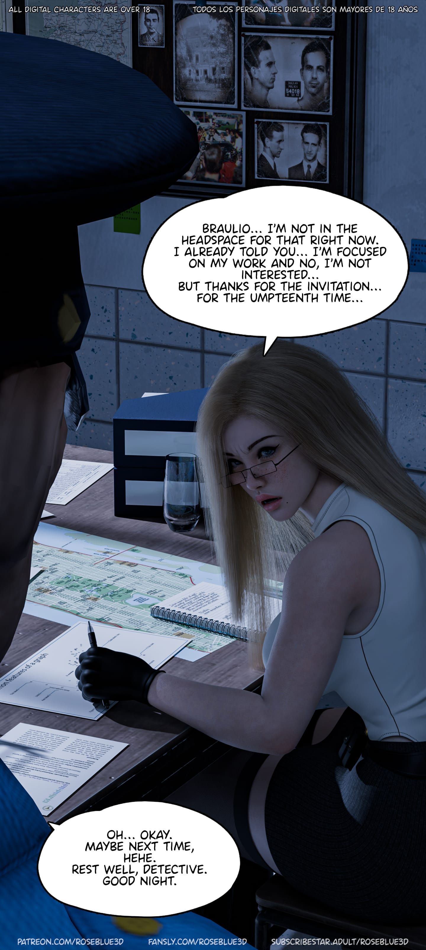 My Neighbor's Widow [Rose Blue 3D] 52 . My Neighbor's Widow - Chapter 52 [Rose Blue 3D] – page 8
