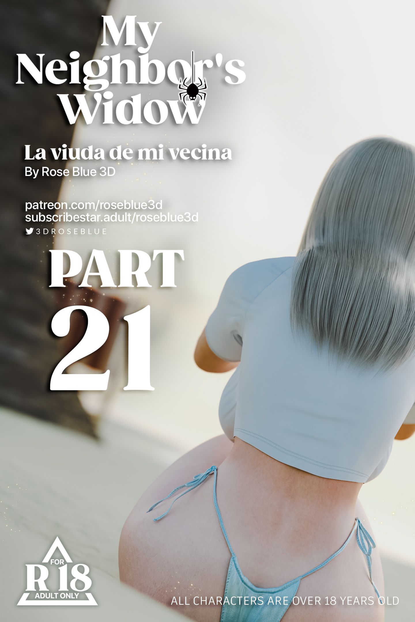 My Neighbor's Widow [Rose Blue 3D] 21 . My Neighbor's Widow - Chapter 21 [Rose Blue 3D] – page 1