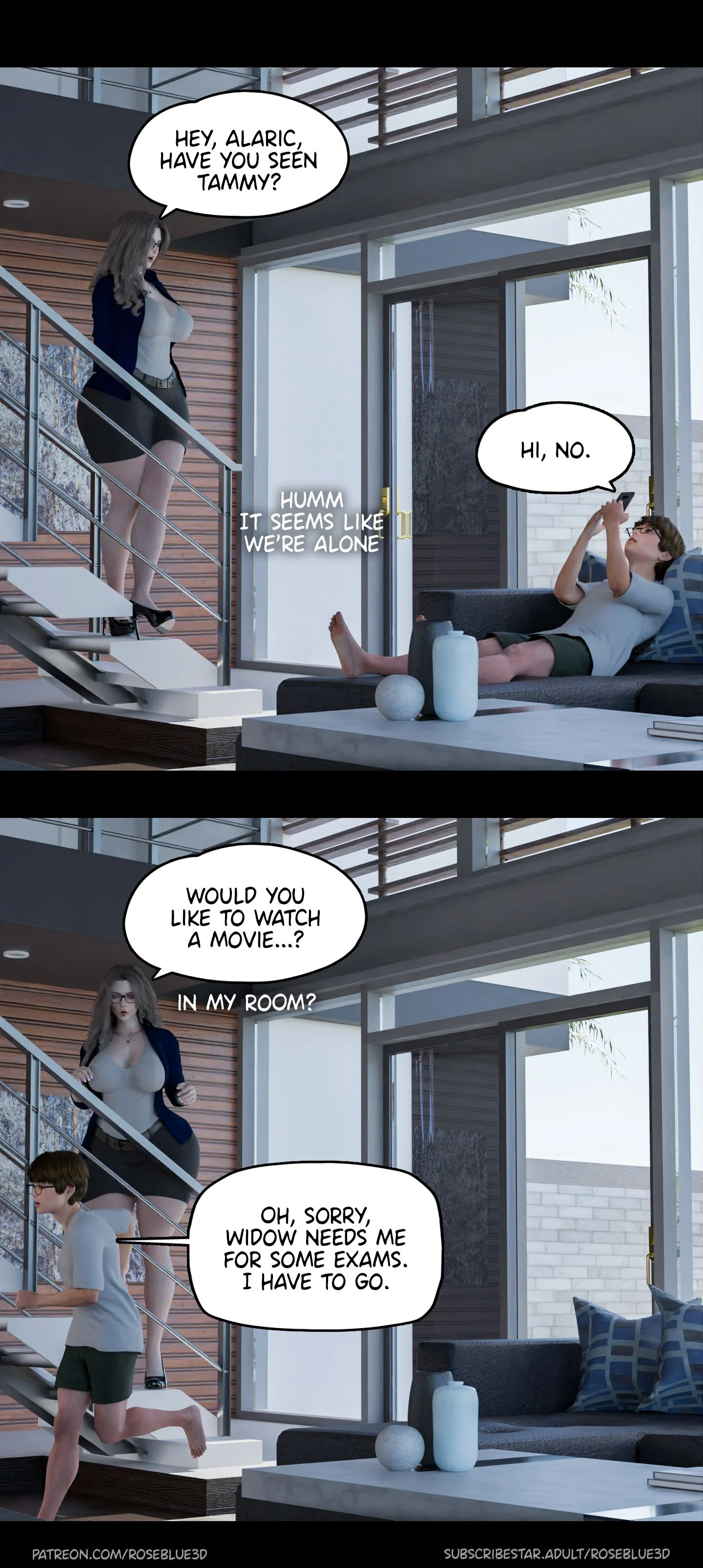 My Neighbor's Widow [Rose Blue 3D] 26 . My Neighbor's Widow - Chapter 26 [Rose Blue 3D] – page 36