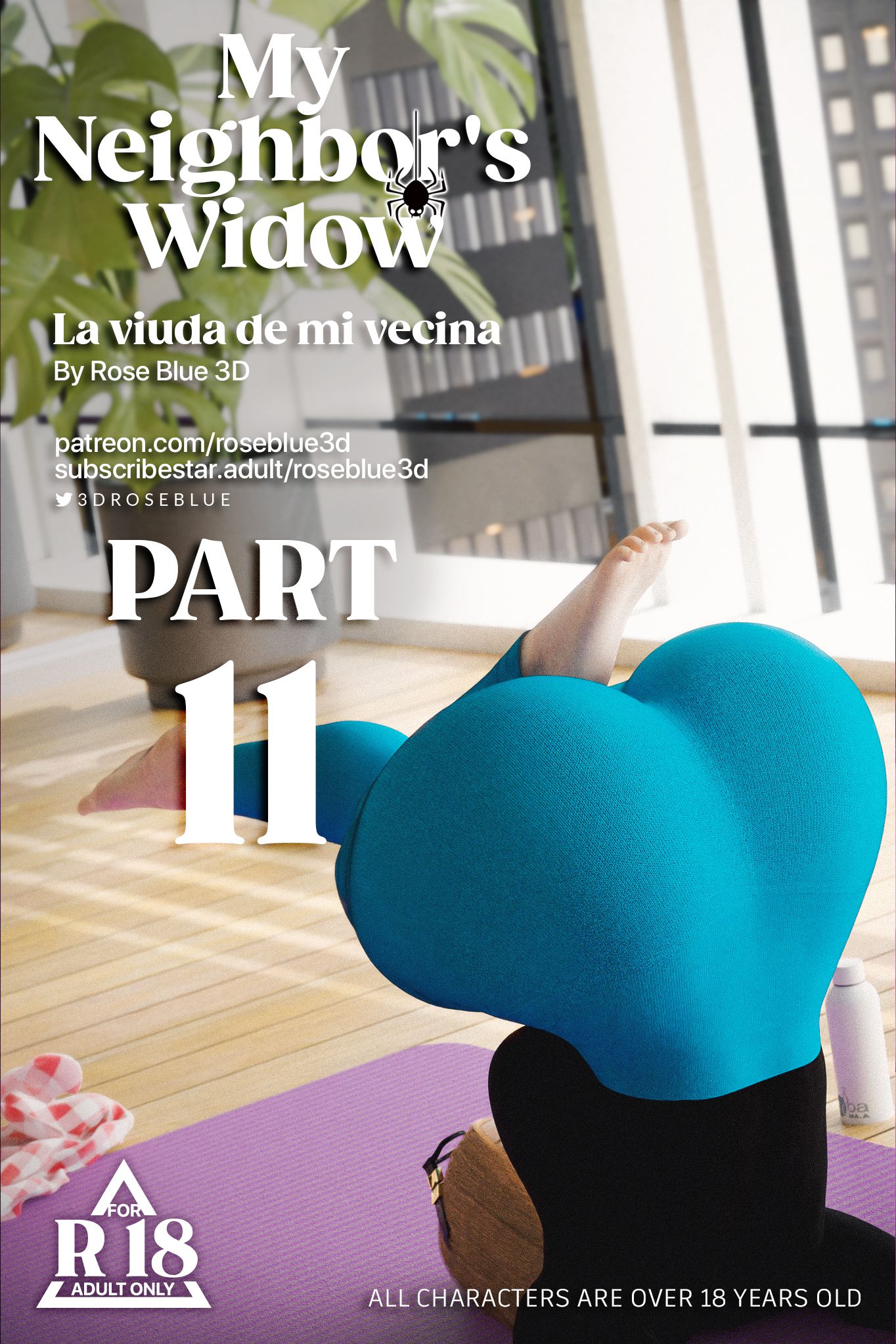 My Neighbor's Widow [Rose Blue 3D] 11 . My Neighbor's Widow - Chapter 11 [Rose Blue 3D] – page 1