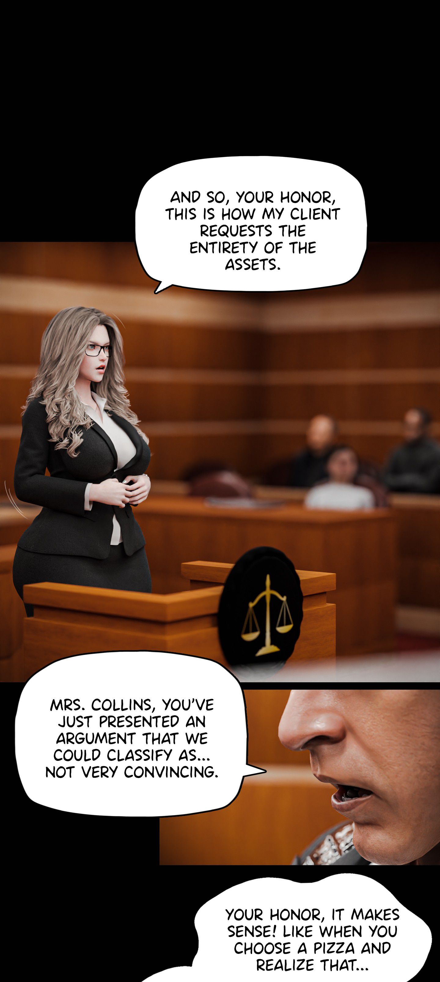 My Neighbor's Widow [Rose Blue 3D] 13 . My Neighbor's Widow - Chapter 13 [Rose Blue 3D] – page 3
