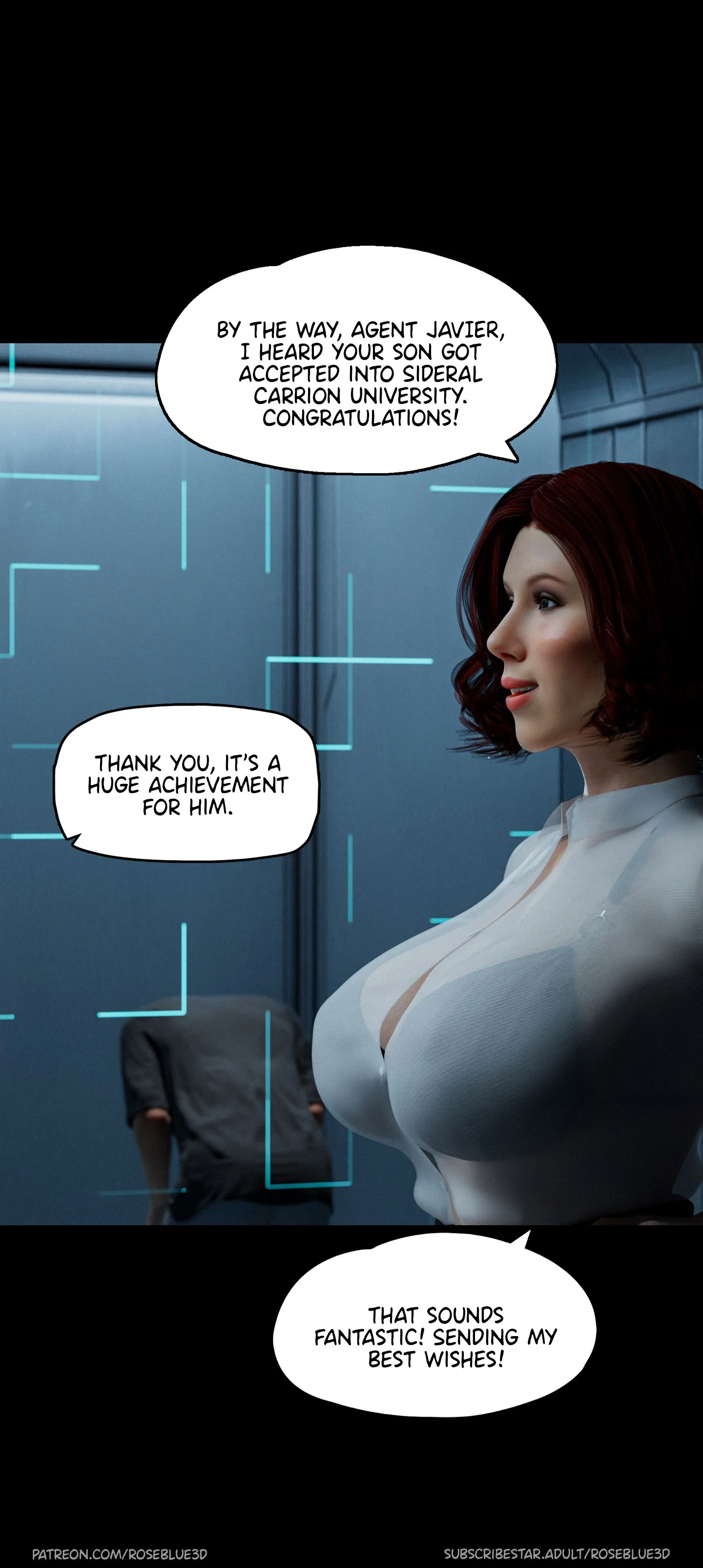 My Neighbor's Widow [Rose Blue 3D] 23 . My Neighbor's Widow - Chapter 23 [Rose Blue 3D] – page 16