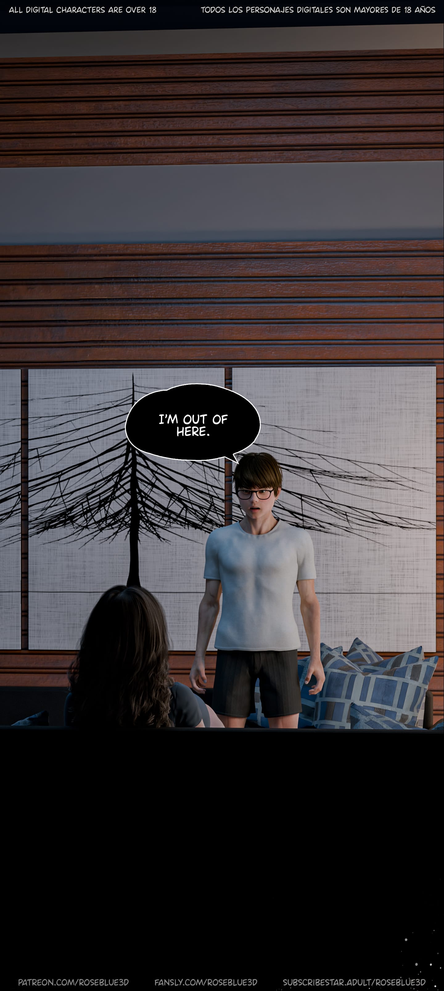 My Neighbor's Widow [Rose Blue 3D] 49 . My Neighbor's Widow - Chapter 49 [Rose Blue 3D] – page 85