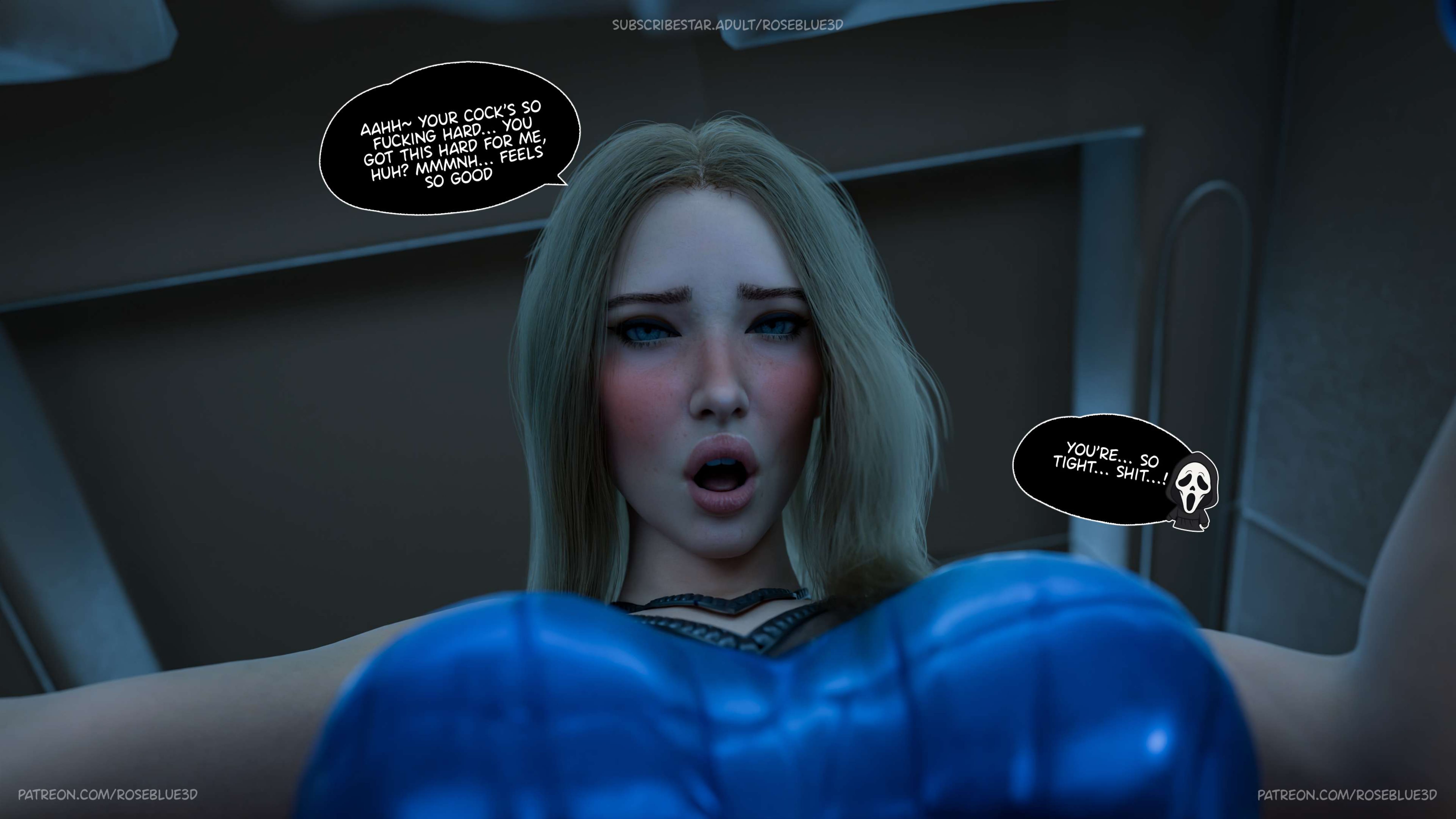 My Neighbor's Widow [Rose Blue 3D] 47.5 . My Neighbor's Widow - Halloween Special - Chapter 47.5 [Rose Blue 3D] – page 16