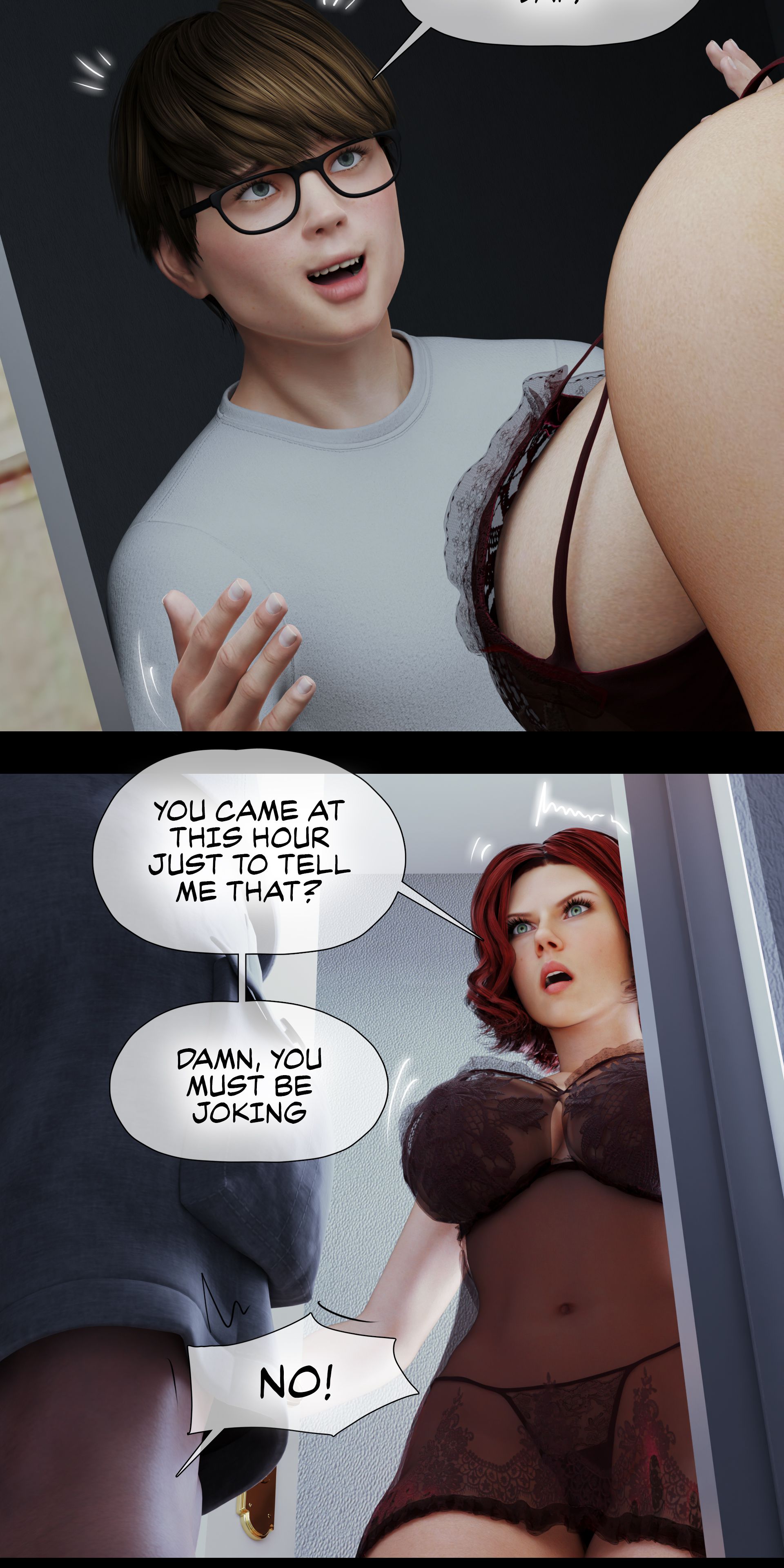My Neighbor's Widow [Rose Blue 3D] 4 . My Neighbor's Widow - Chapter 4 [Rose Blue 3D] – page 44