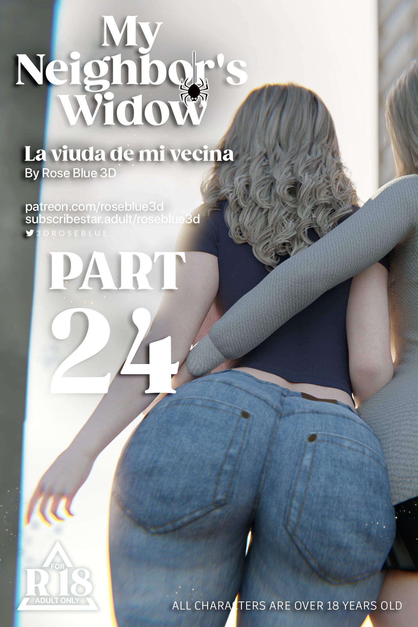 My Neighbor's Widow [Rose Blue 3D] 24 . My Neighbor's Widow - Chapter 24 [Rose Blue 3D] – page 1
