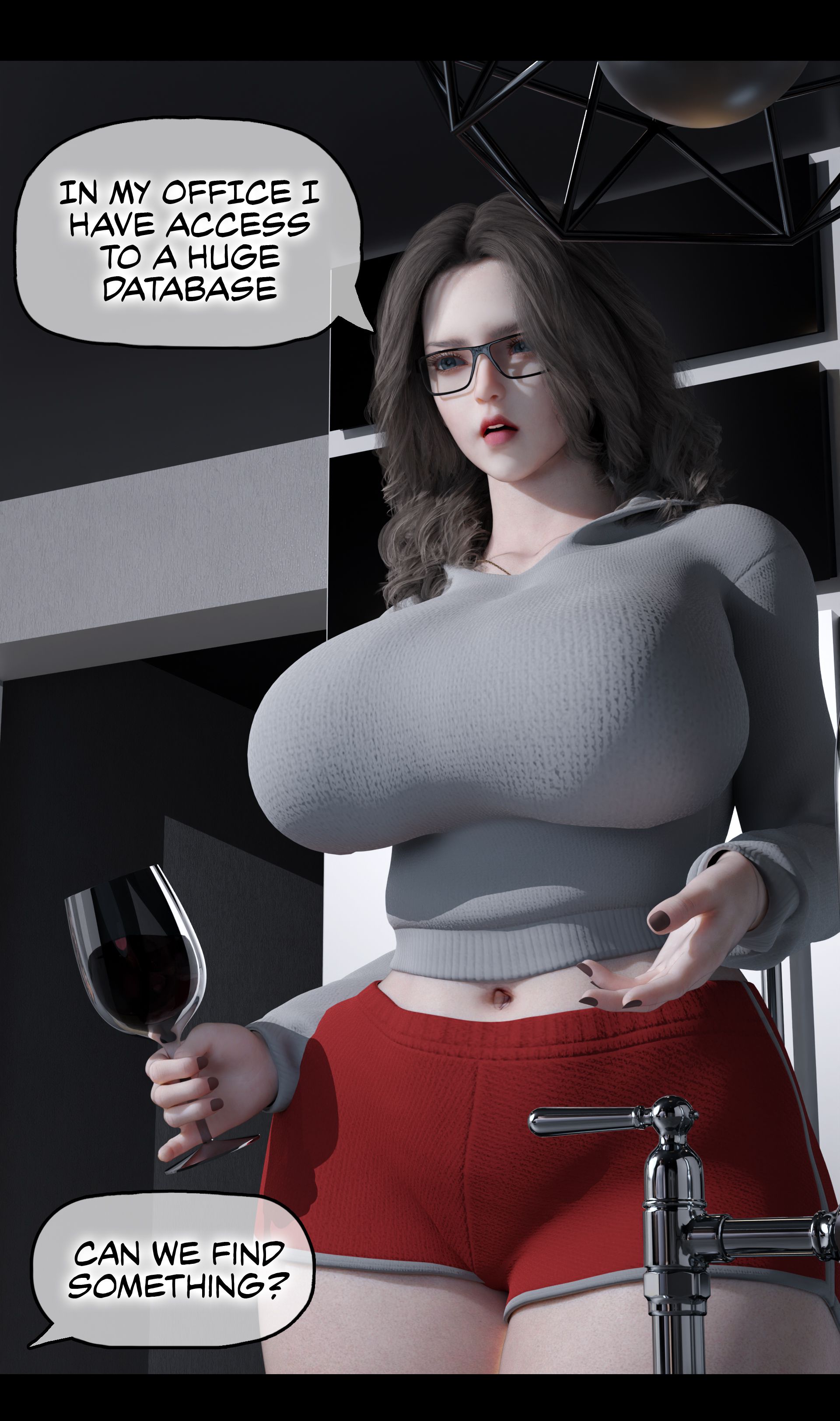 My Neighbor's Widow [Rose Blue 3D] 2 . My Neighbor's Widow - Chapter 2 [Rose Blue 3D] – page 34