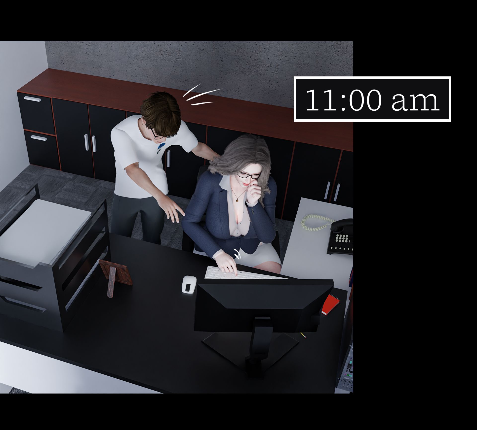 My Neighbor's Widow [Rose Blue 3D] 2 . My Neighbor's Widow - Chapter 2 [Rose Blue 3D] – page 84