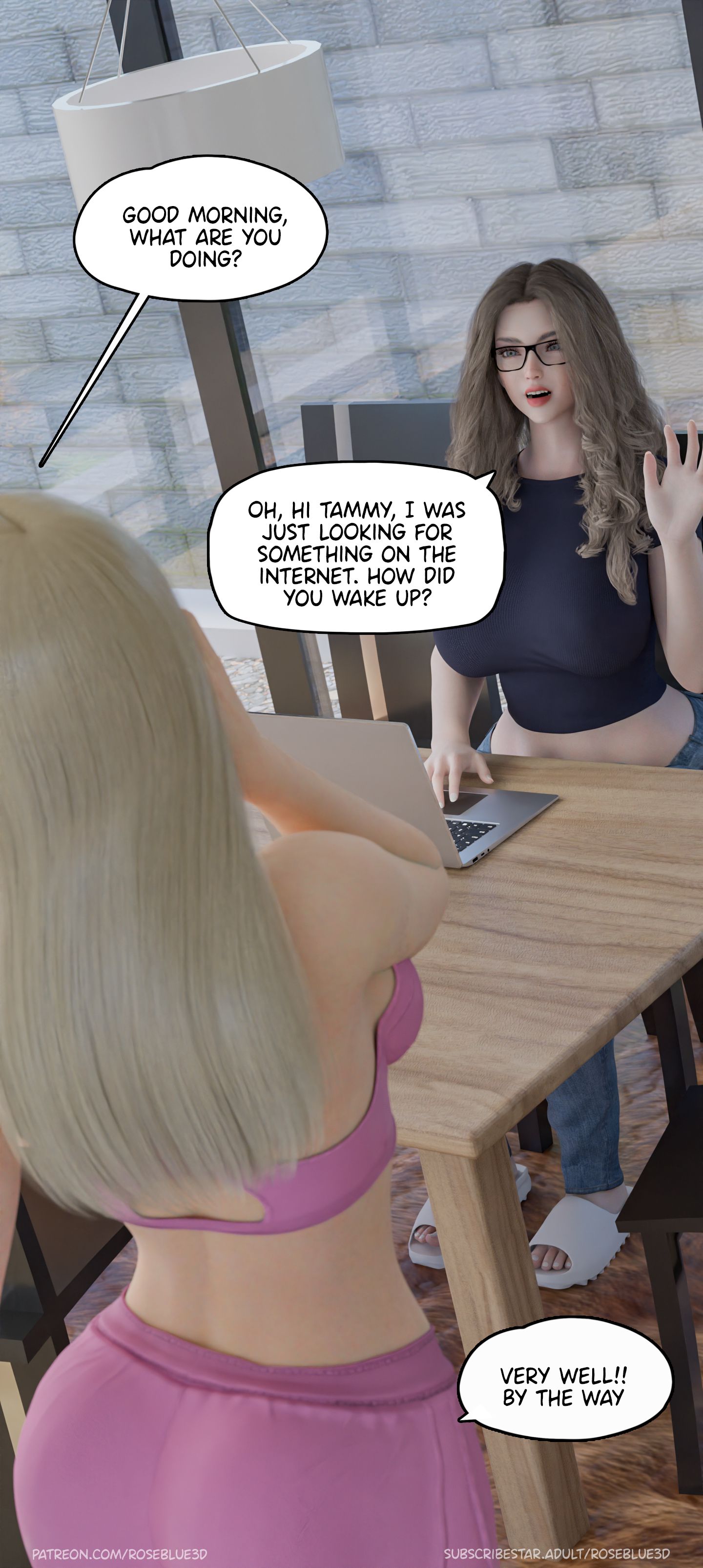My Neighbor's Widow [Rose Blue 3D] 26 . My Neighbor's Widow - Chapter 26 [Rose Blue 3D] – page 28
