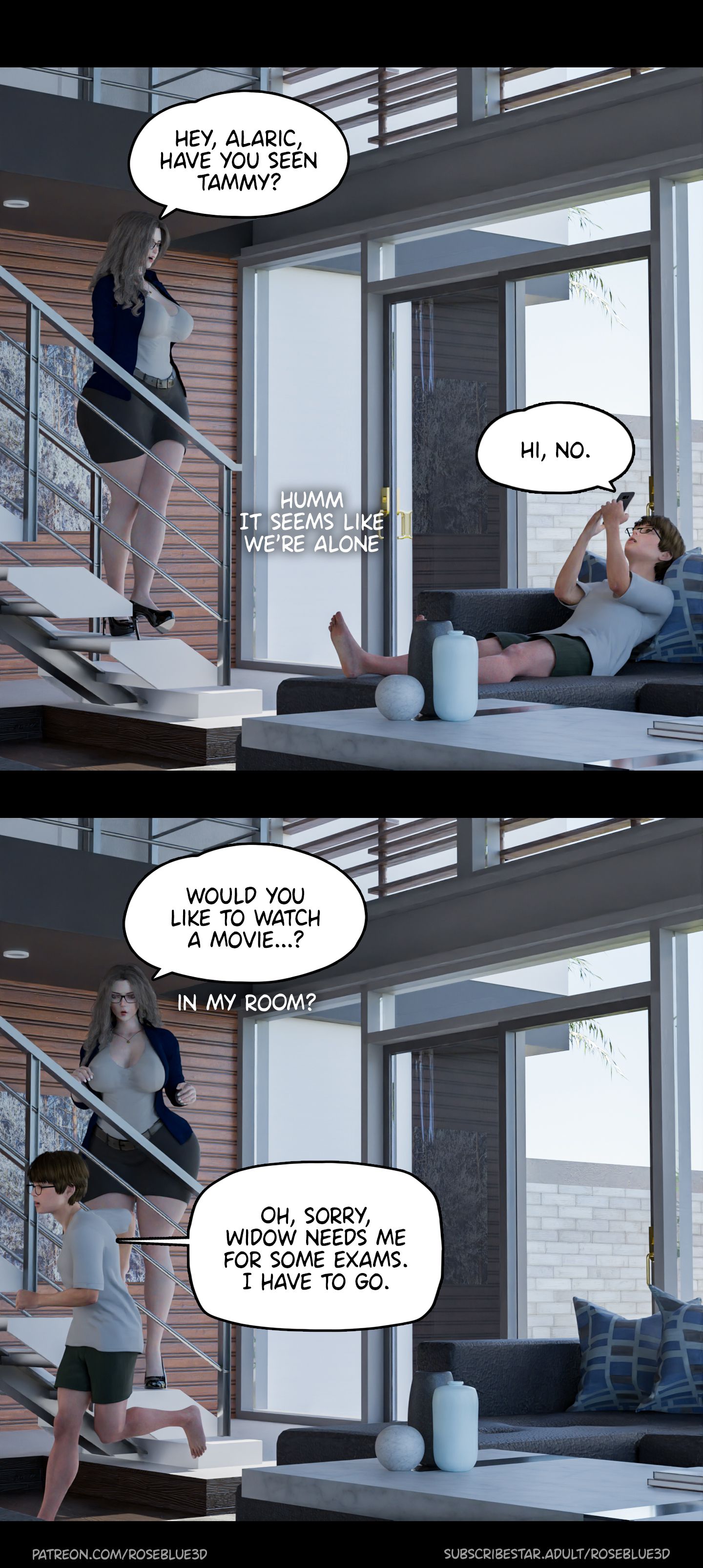My Neighbor's Widow [Rose Blue 3D] 26 . My Neighbor's Widow - Chapter 26 [Rose Blue 3D] – page 36