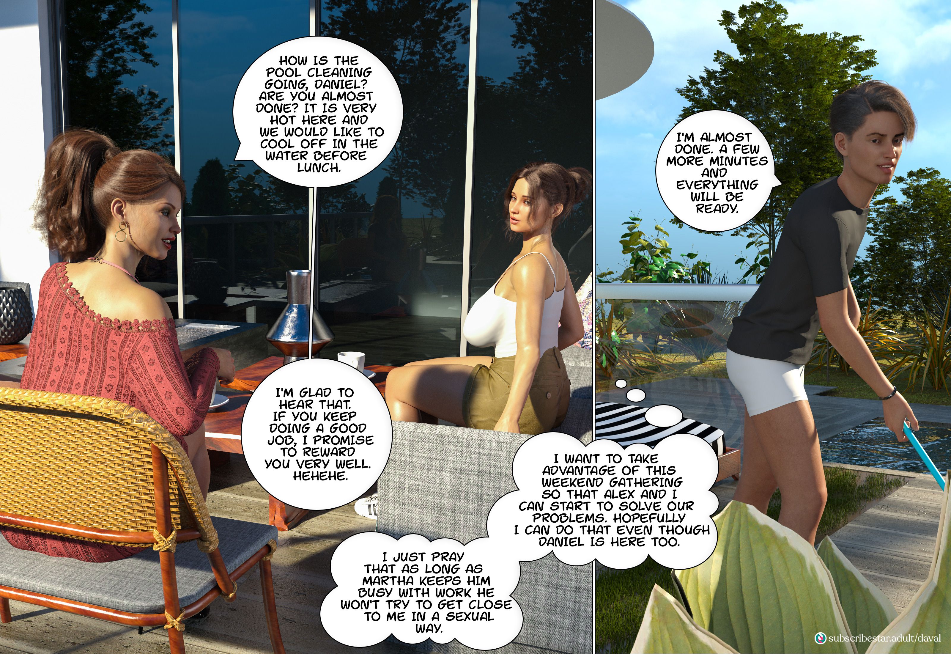 Immoral Desires [Daval3D] 6 . Immoral Desires - Chapter 6 [Daval3D] – page 59