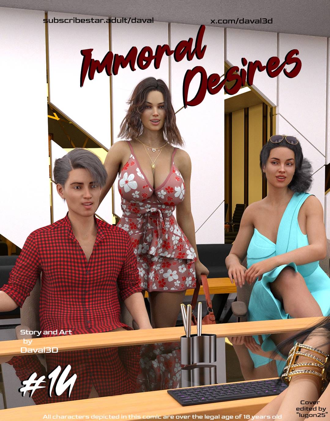 Immoral Desires [Daval3D] 14 . Immoral Desires - Chapter 14 [Daval3D] – page 2
